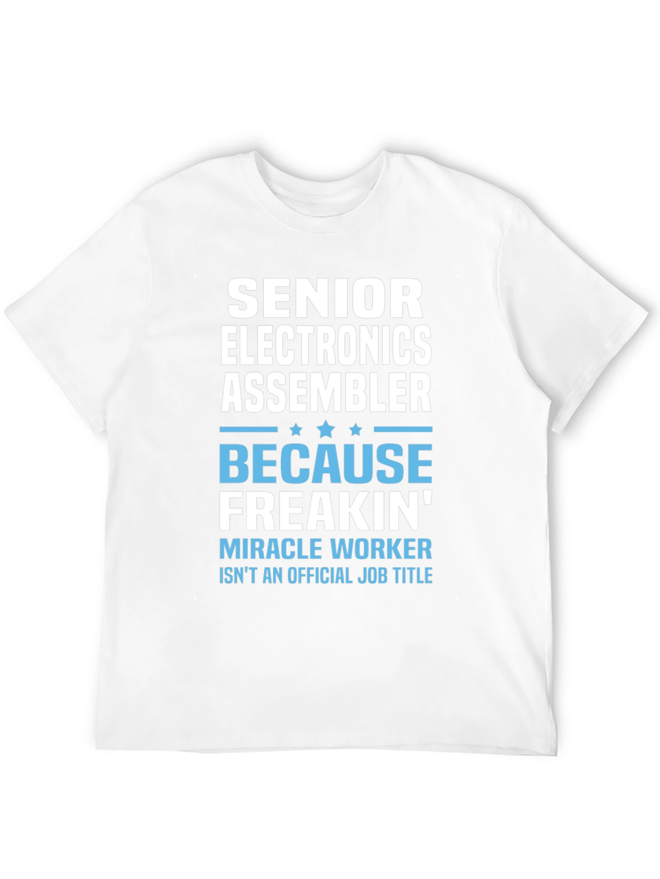 Senior Electronics Assembler Novelty T-Shirt