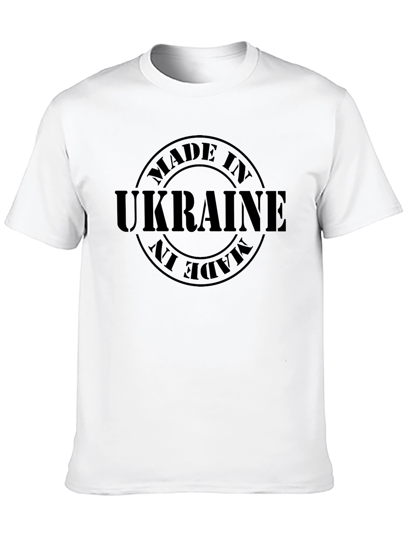Made in Ukraine T-Shirt - Solid Black