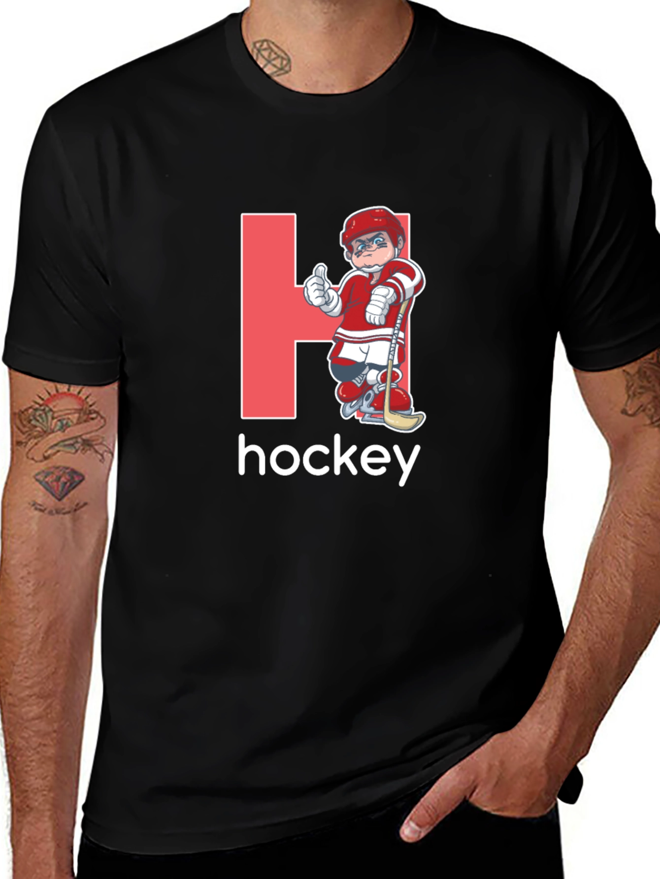 Hockey T-Shirt - Fun Hockey Design