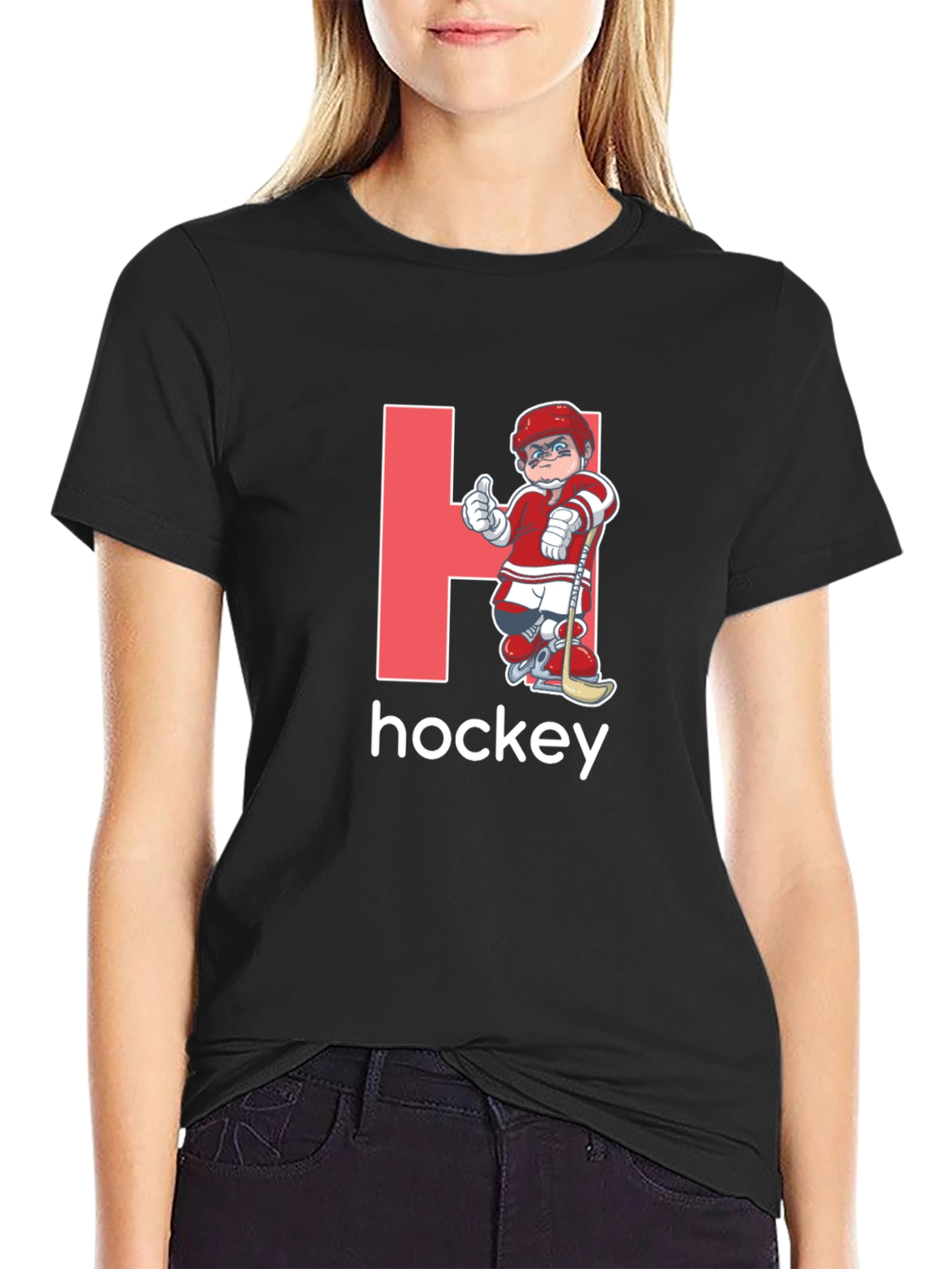 Hockey T-Shirt - Fun Hockey Design