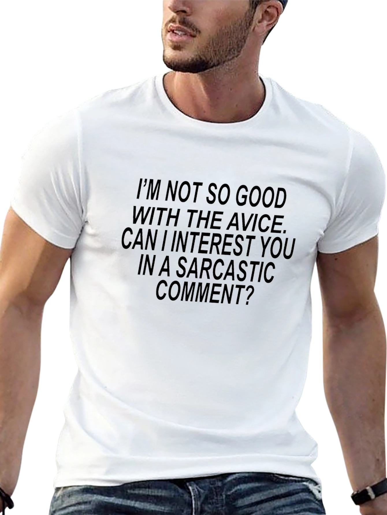 Sarcastic Comment T-Shirt - Black