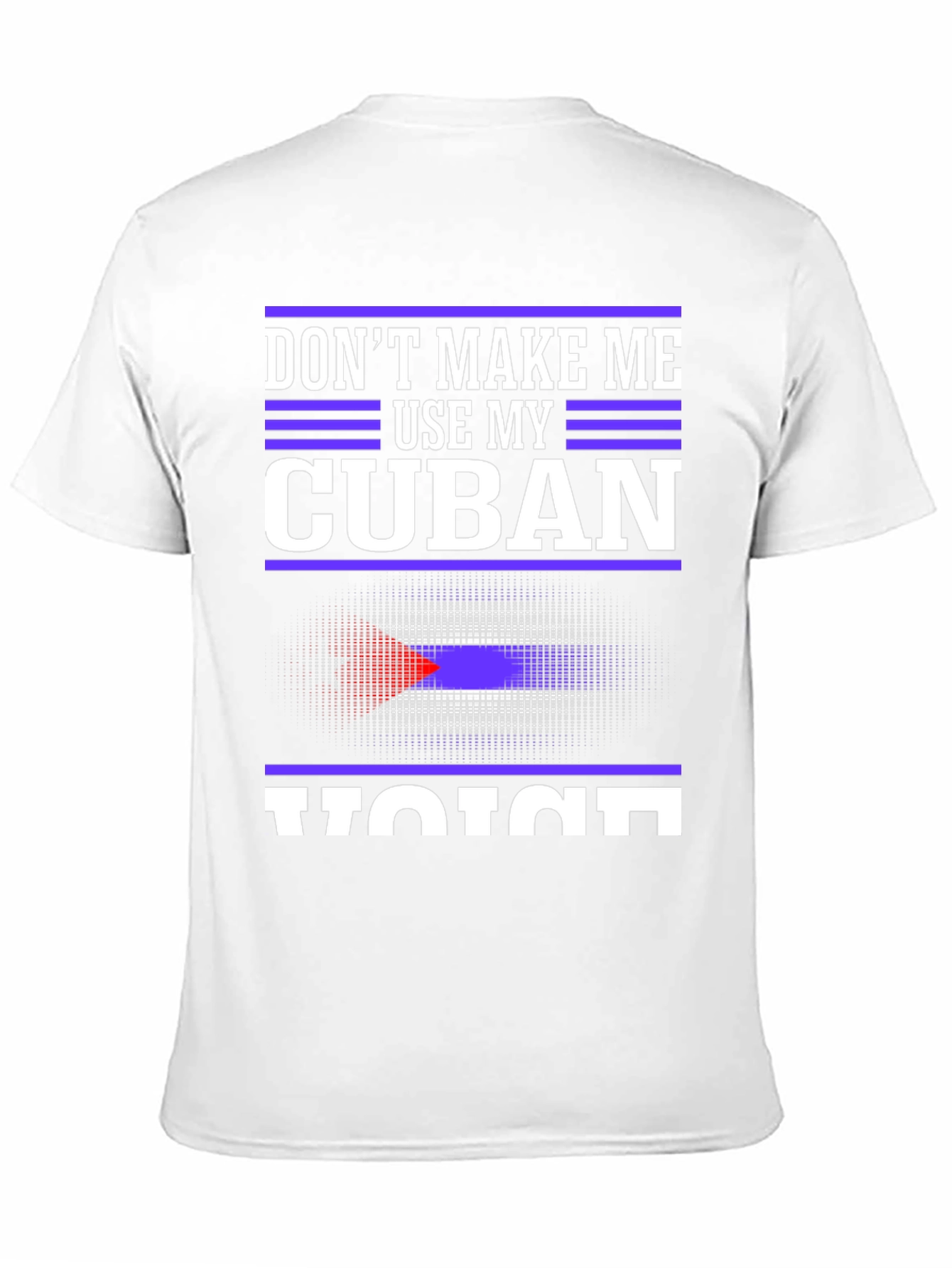 Dont Make Me Use My Cuban Voice T-Shirt