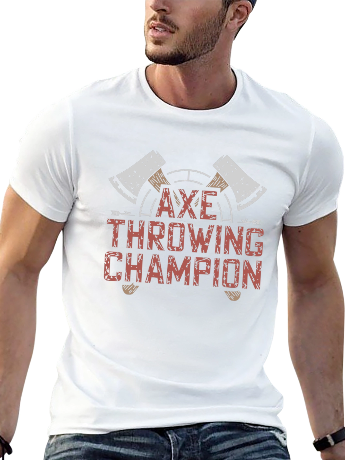 Axe Throwing Champion Black T-Shirt