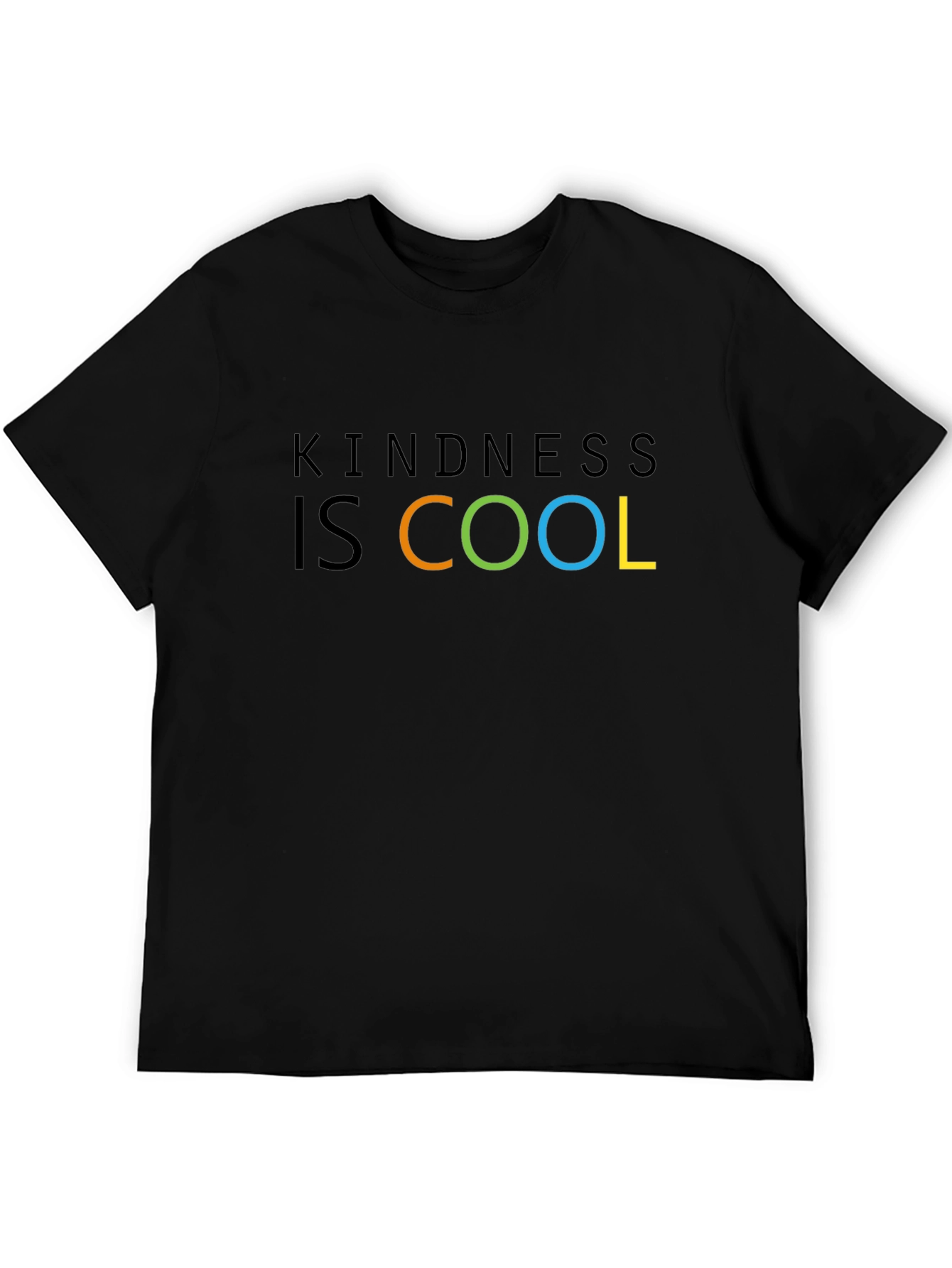 Kindness is Cool Graphic Tee - Black