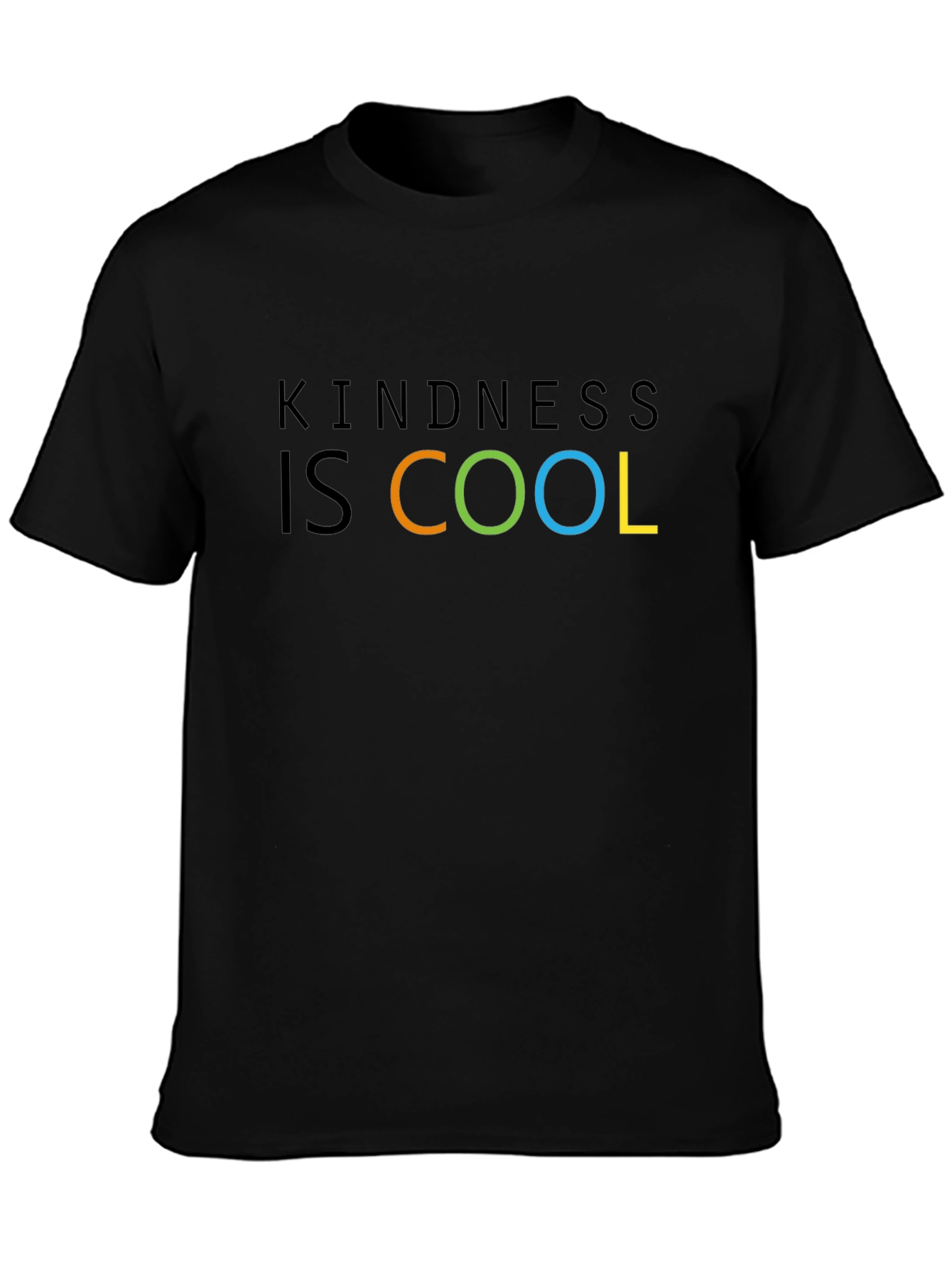 Kindness is Cool Graphic Tee - Black