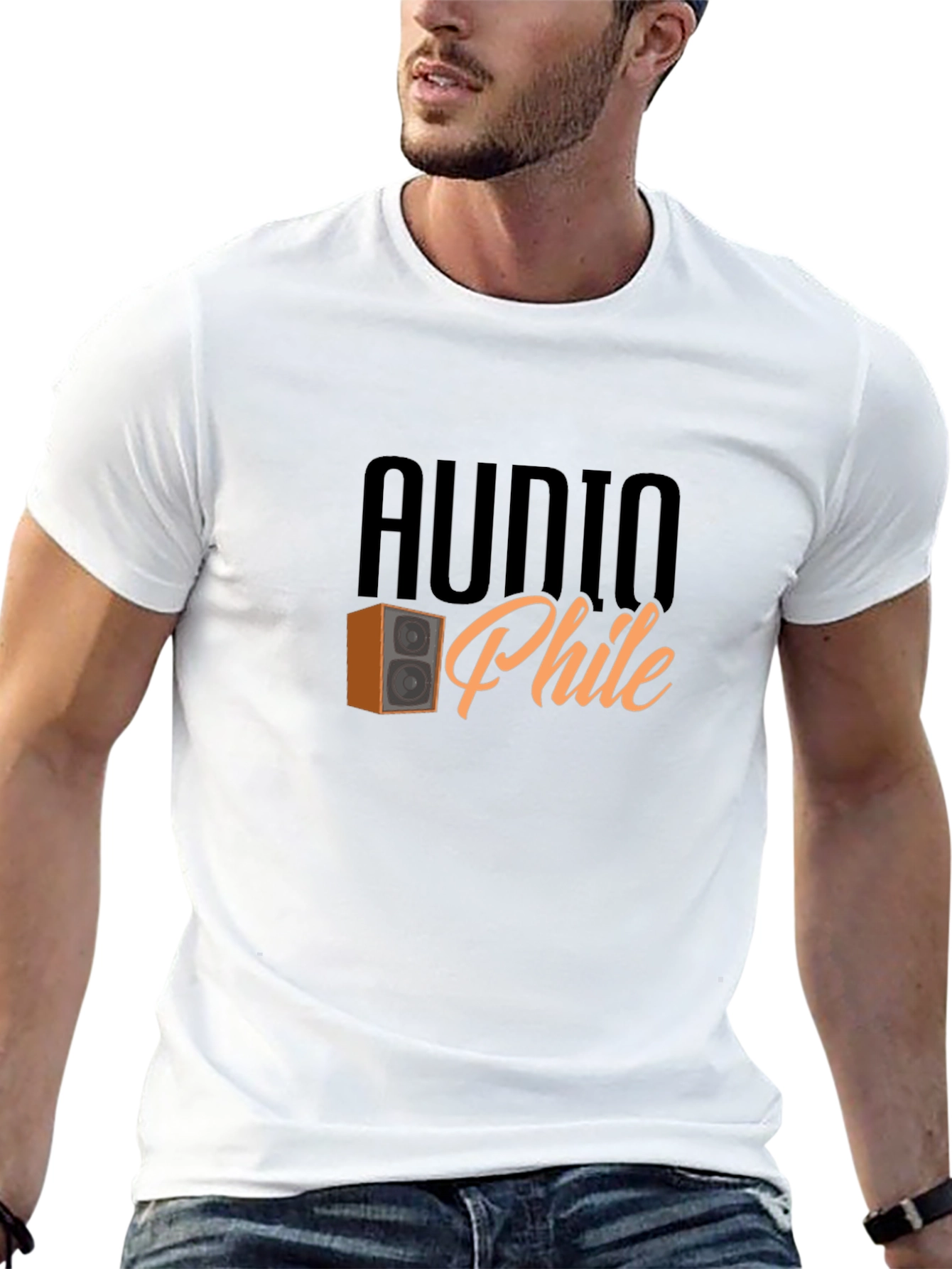 Audiophile Graphic T-Shirt - Music Lover Tee
