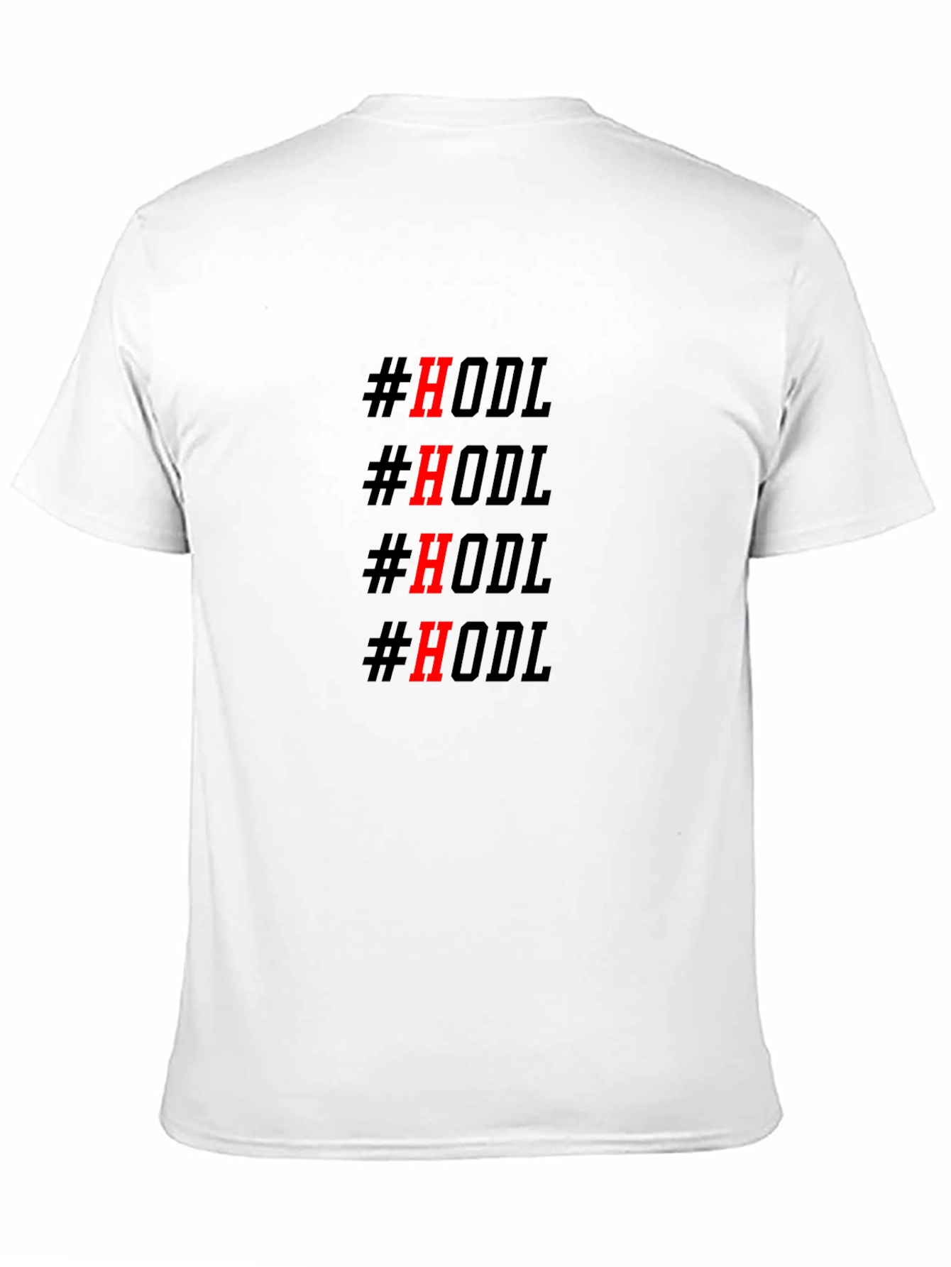 #HODL Graphic Tee - Crypto Investor T-Shirt