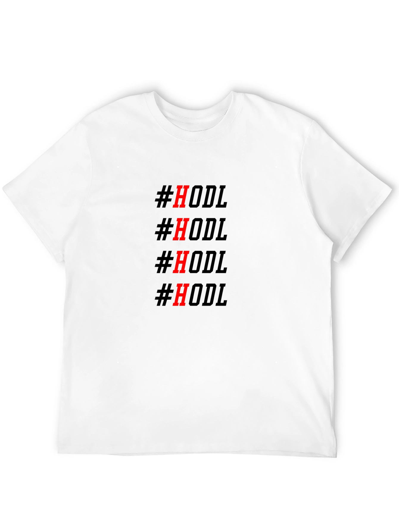 #HODL Graphic Tee - Crypto Investor T-Shirt