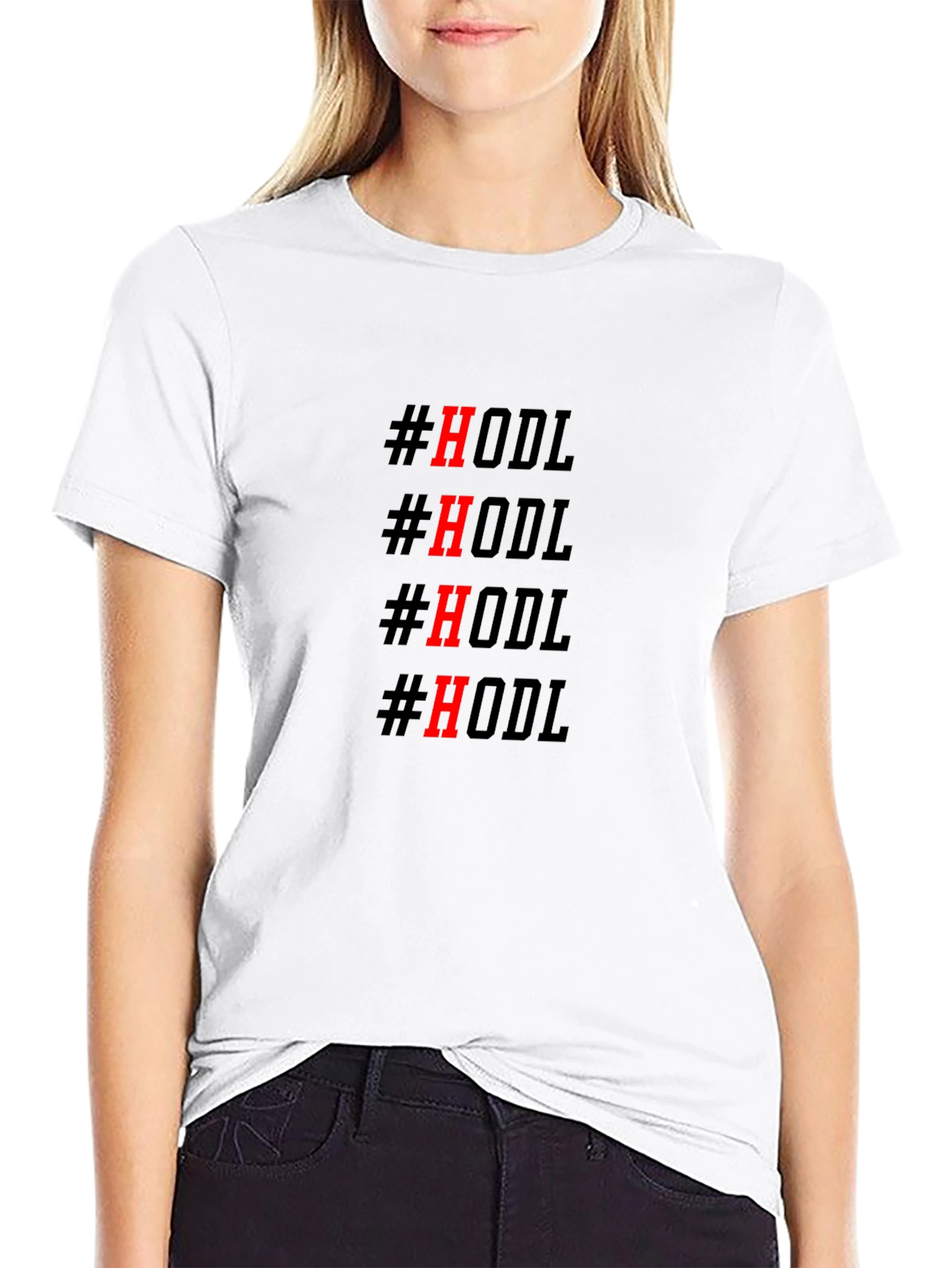 #HODL Graphic Tee - Crypto Investor T-Shirt