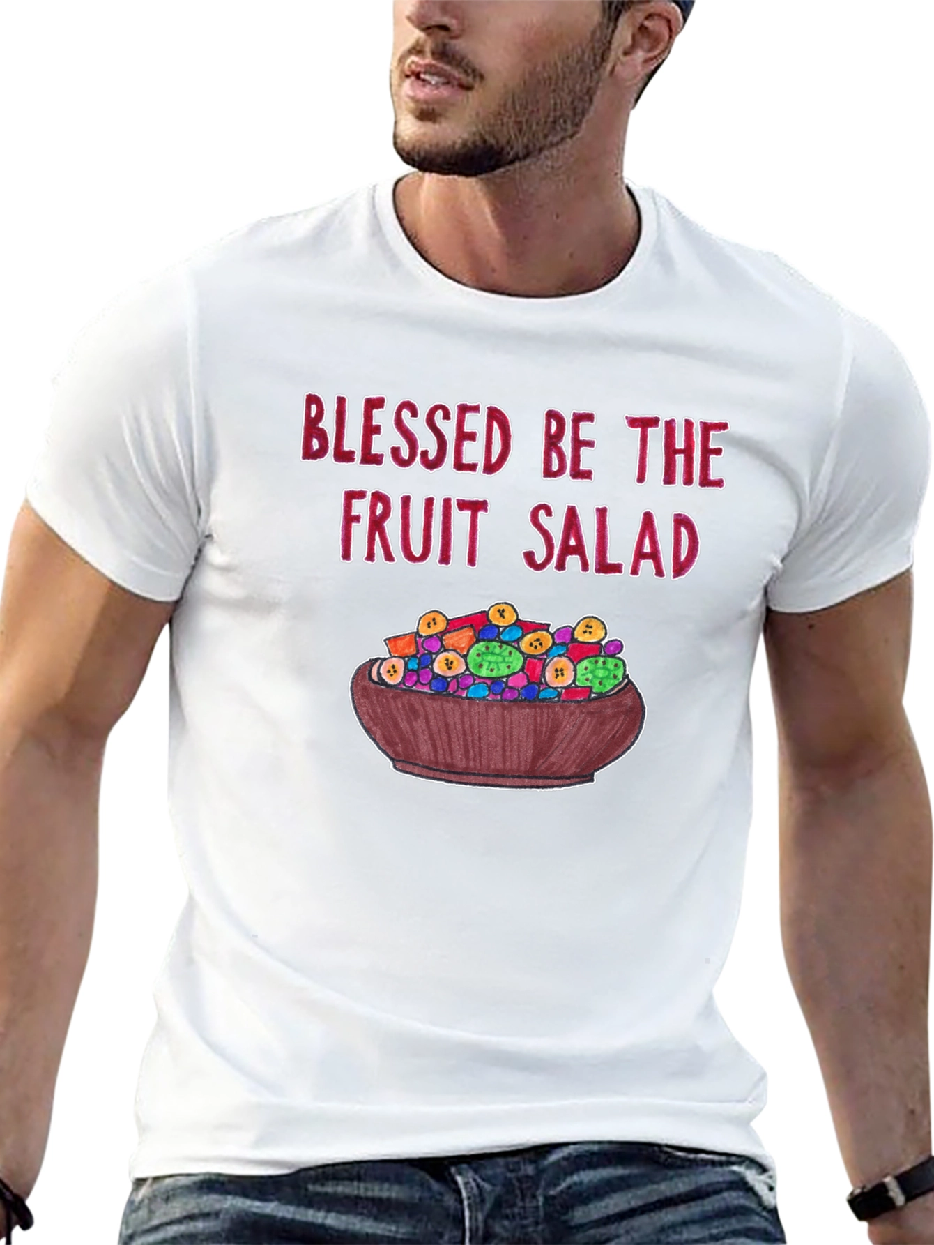 Blessed Be The Fruit Salad Graphic T-Shirt