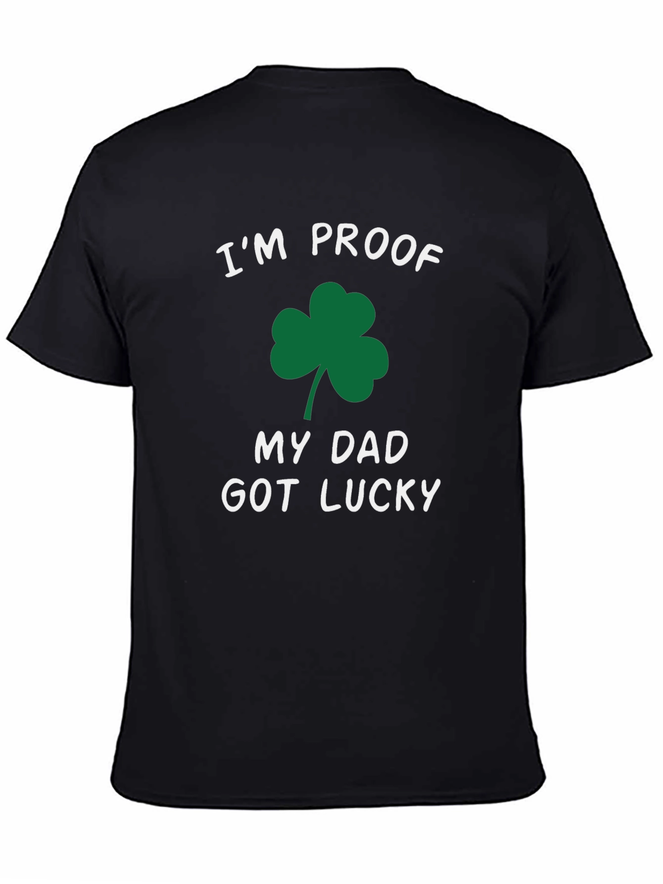 Lucky Dad T-Shirt - Shamrock Graphic Tee