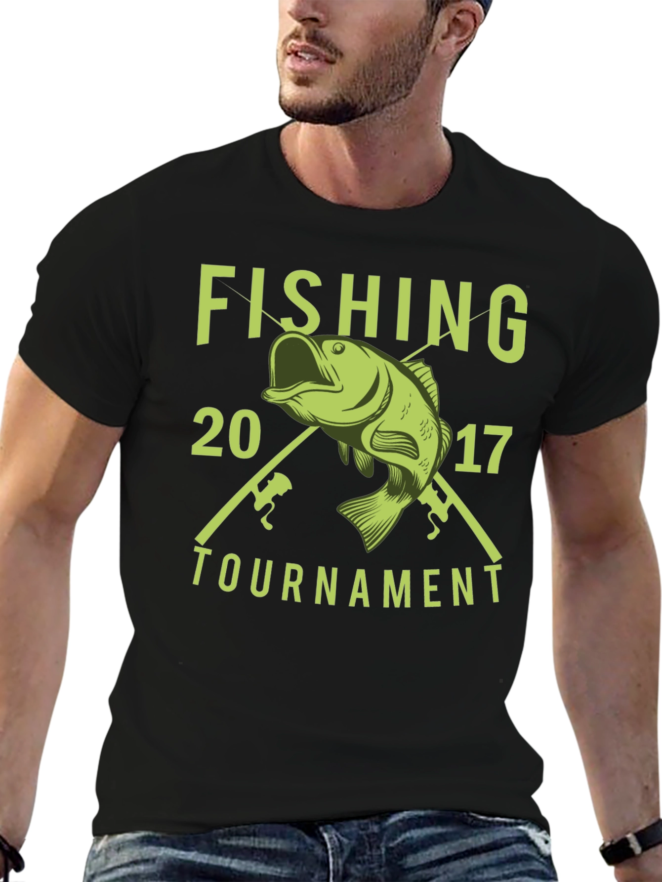 Fishing Tournament 2017 Graphic T-Shirt
