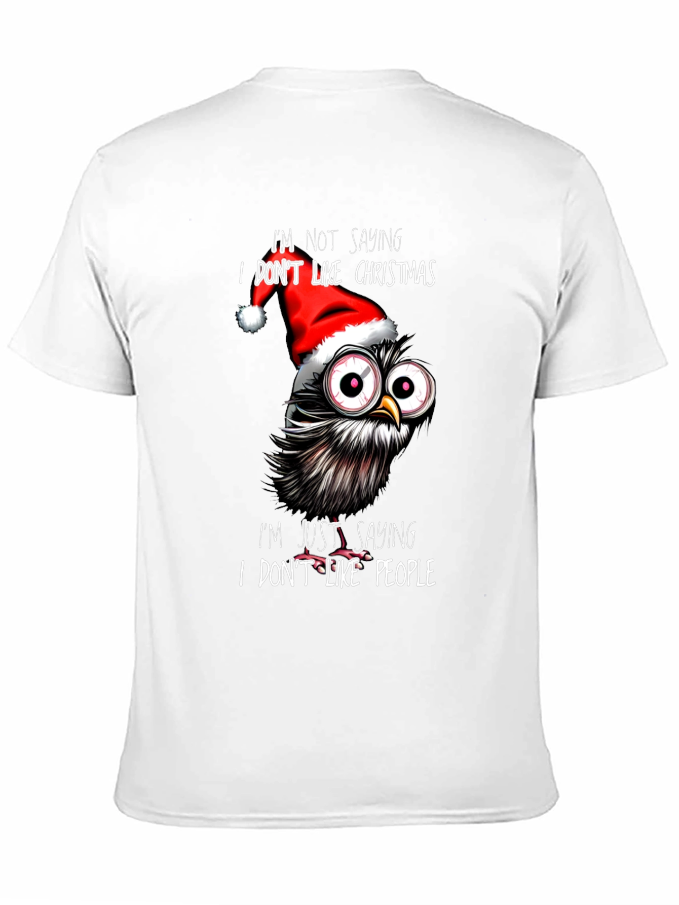 Grumpy Christmas Owl T-Shirt