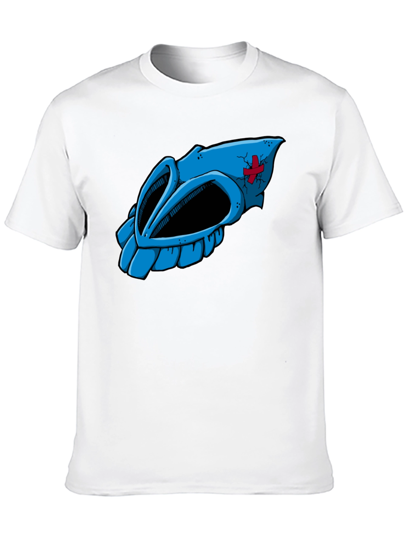 Cartoon Skull Graphic Tee