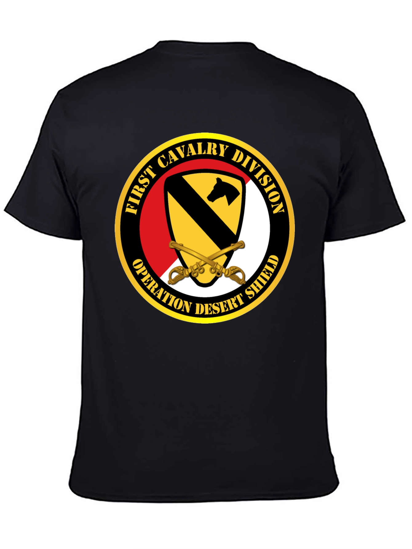 First Cavalry Division Operation Desert Shield T-Shirt