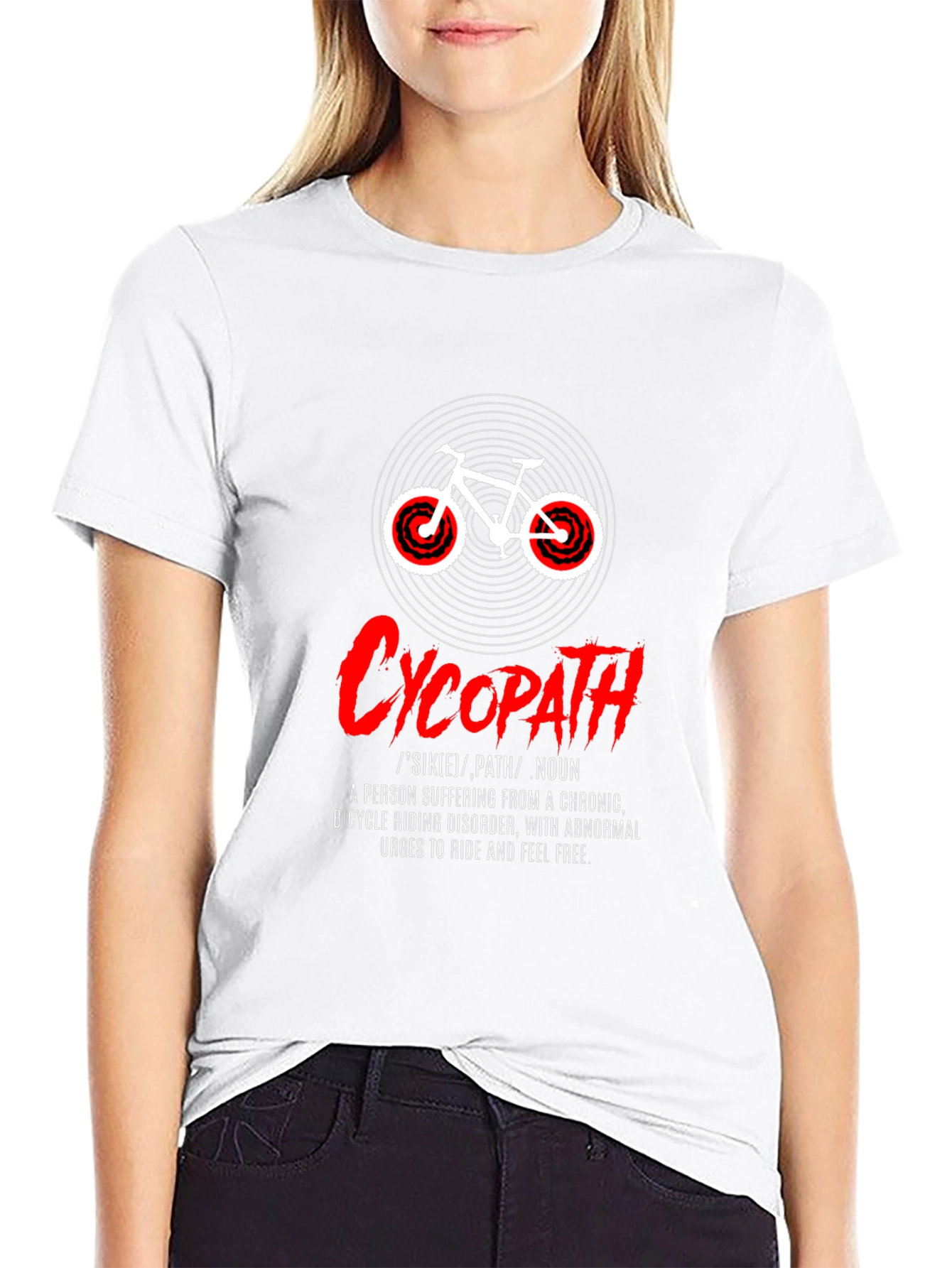 Cycopath Bike T-Shirt: Ride and Feel Free!