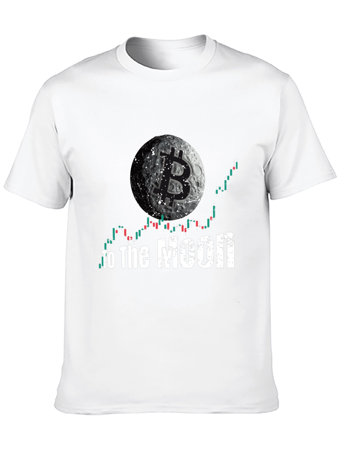 Bitcoin to the Moon T-Shirt - Crypto Trading Tee