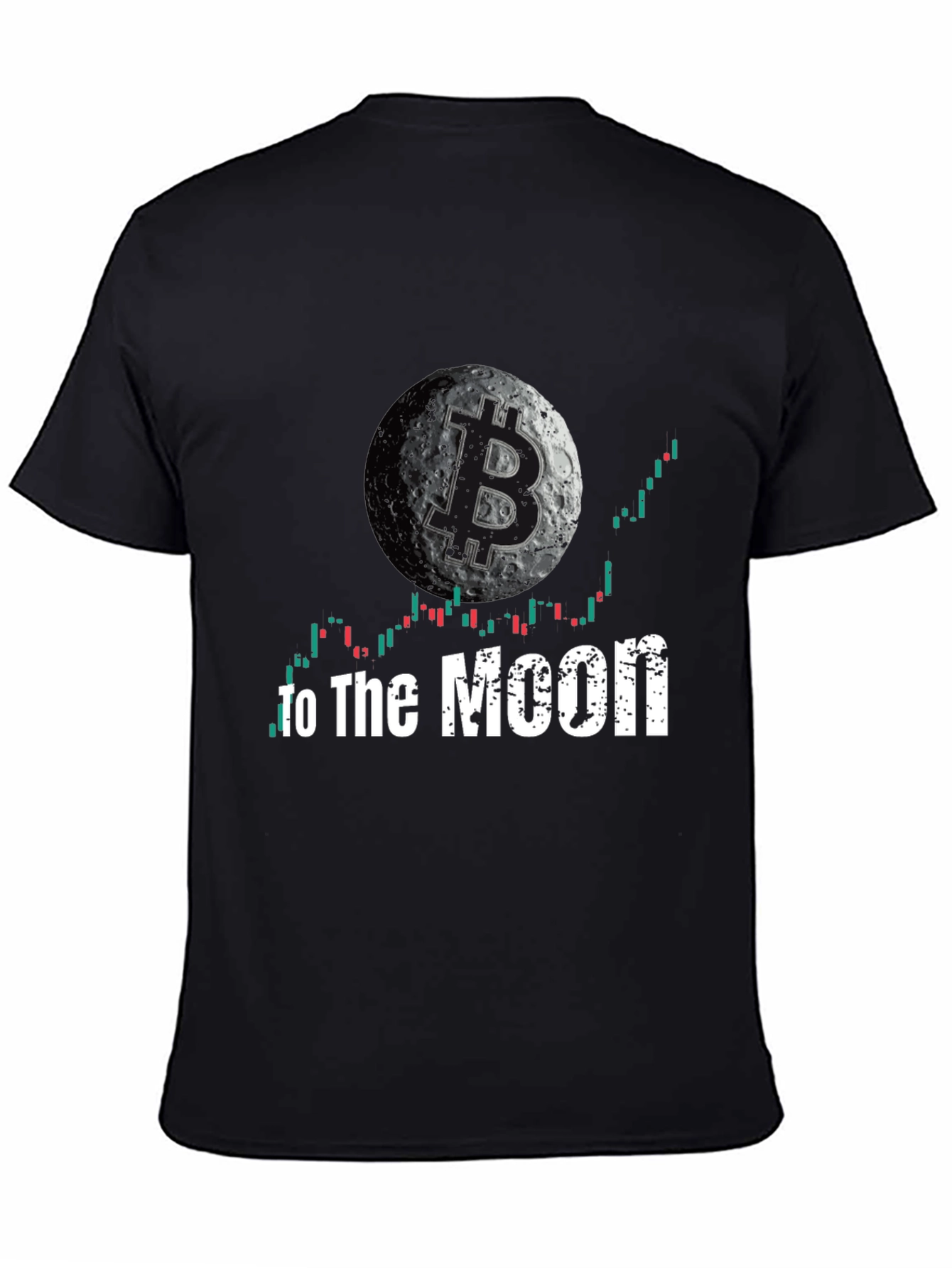 Bitcoin to the Moon T-Shirt - Crypto Trading Tee