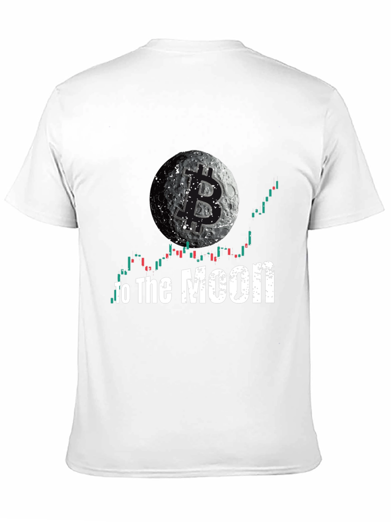 Bitcoin to the Moon T-Shirt - Crypto Trading Tee