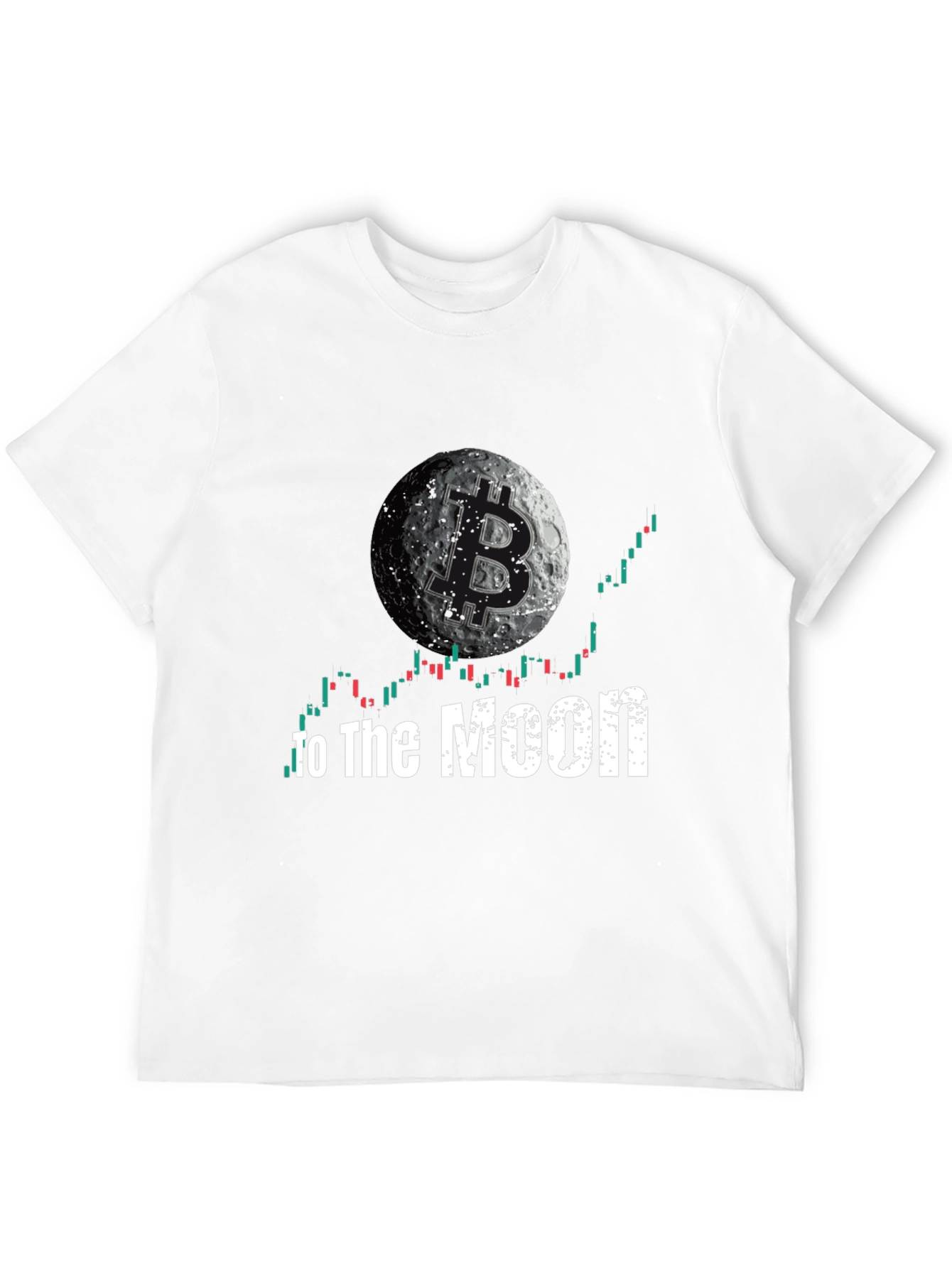 Bitcoin to the Moon T-Shirt - Crypto Trading Tee