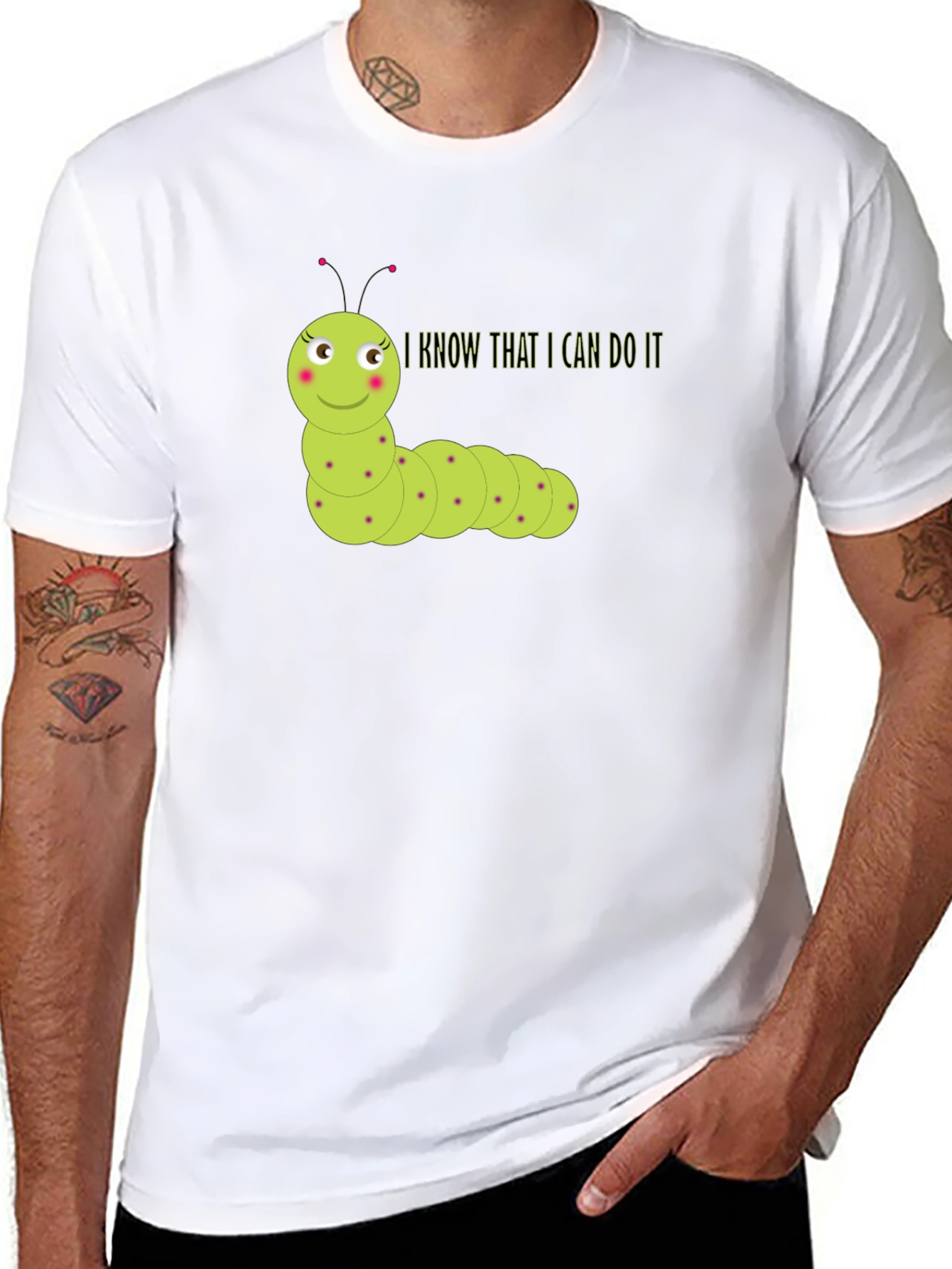 Empowering Caterpillar Graphic Tee