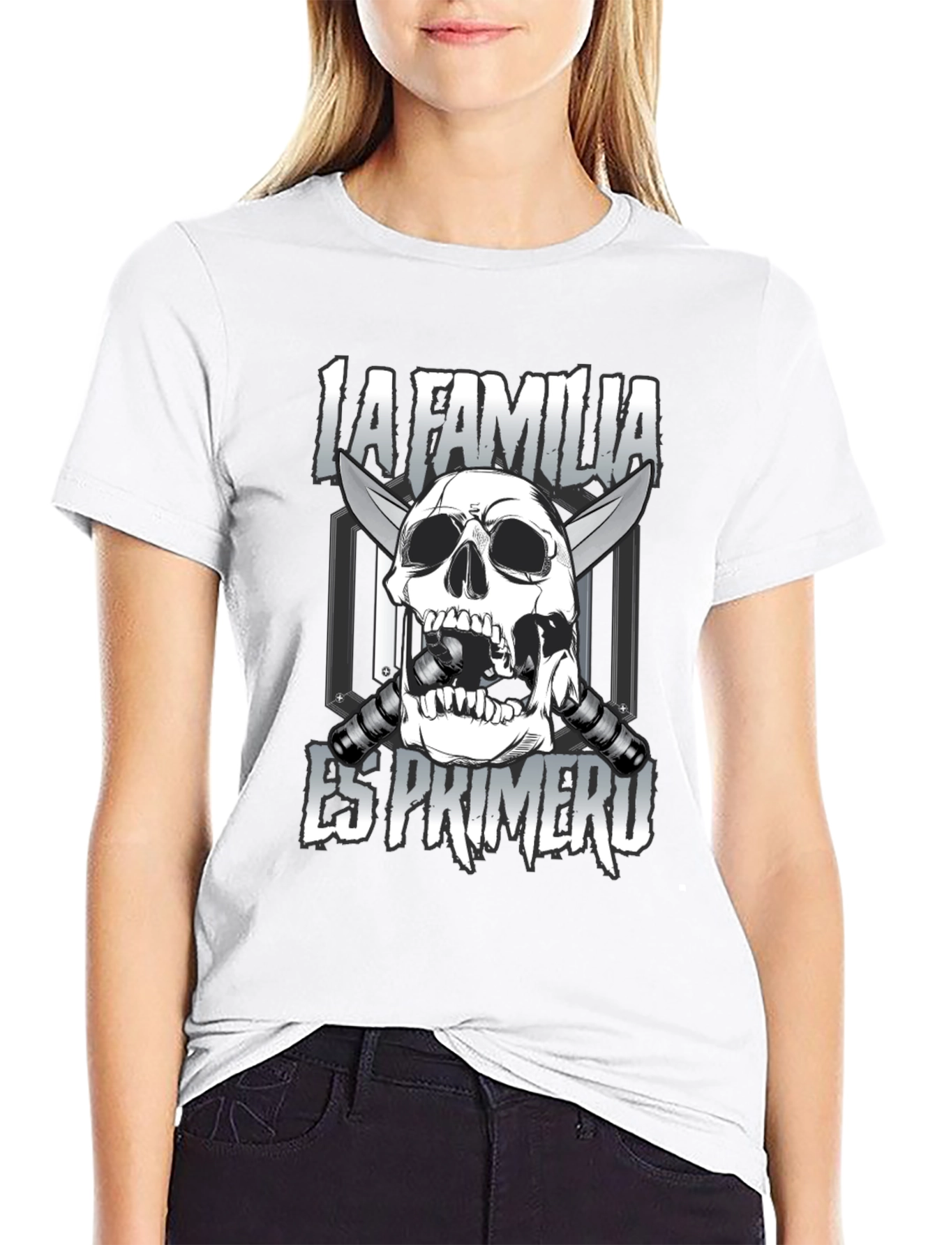 La Familia Skull T-Shirt