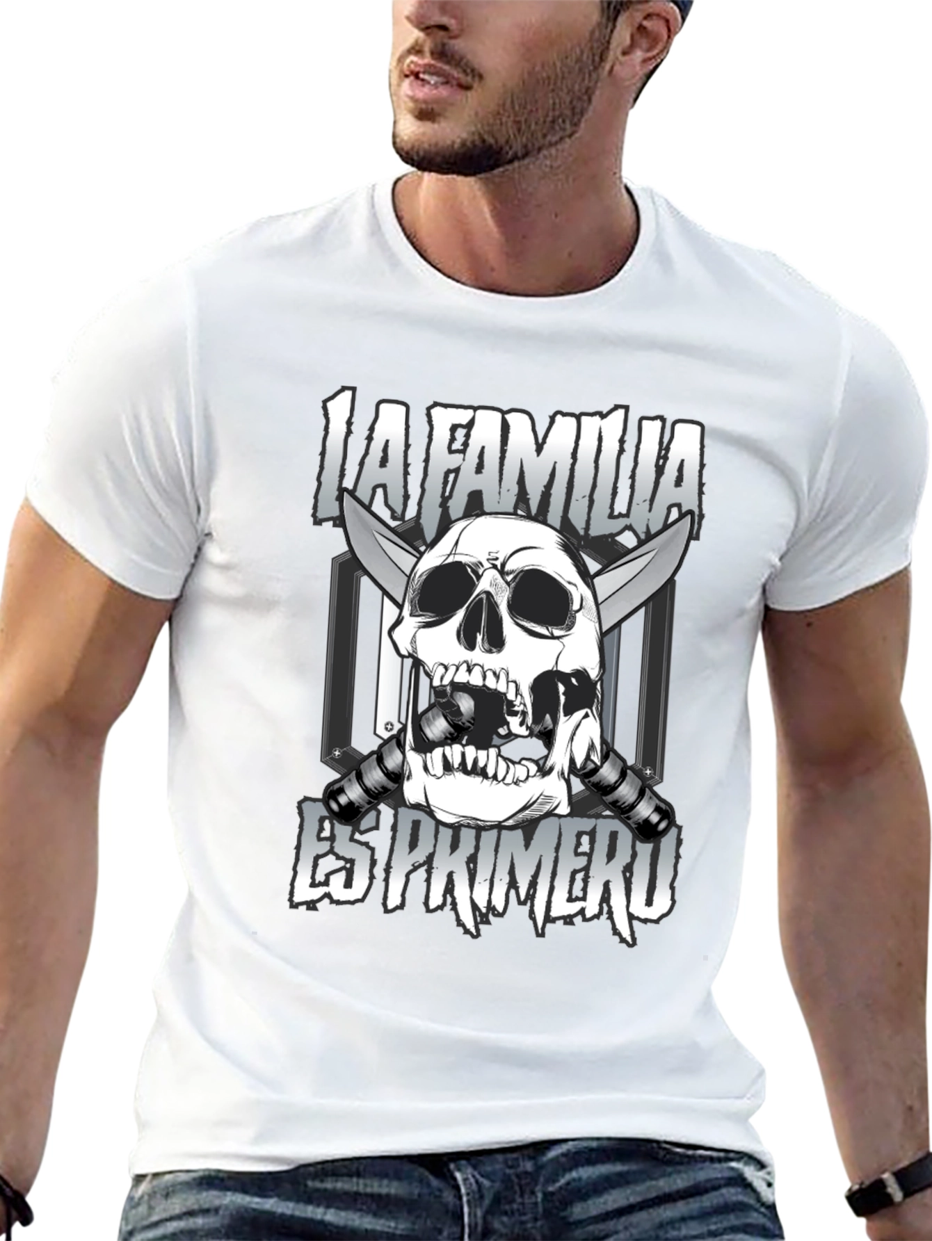 La Familia Skull T-Shirt