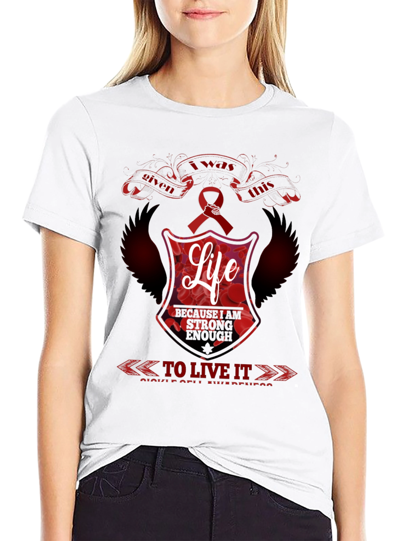 Sickle Cell Awareness Graphic T-Shirt