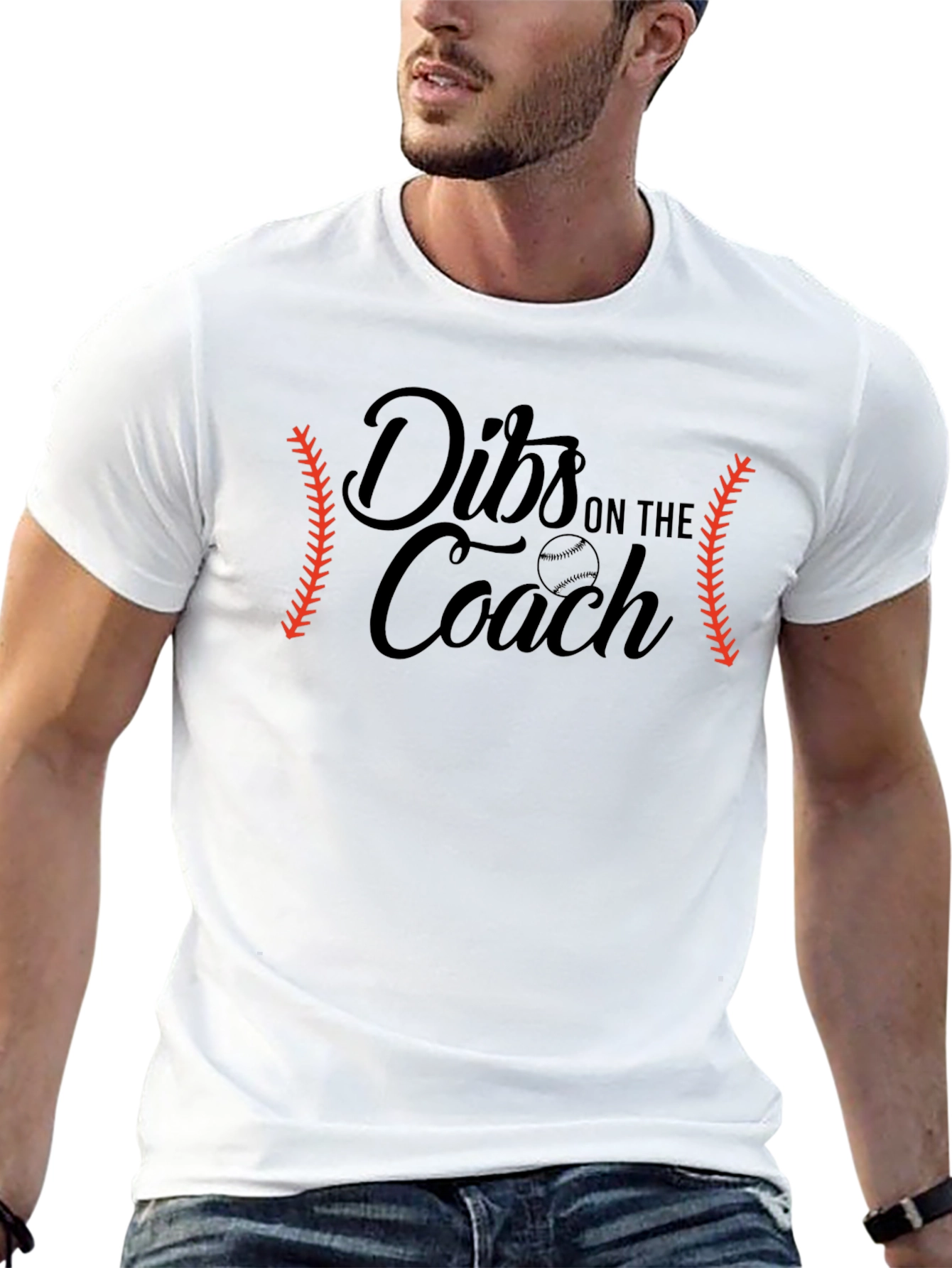 Dibs on the Coach T-Shirt - Baseball Mom Tee