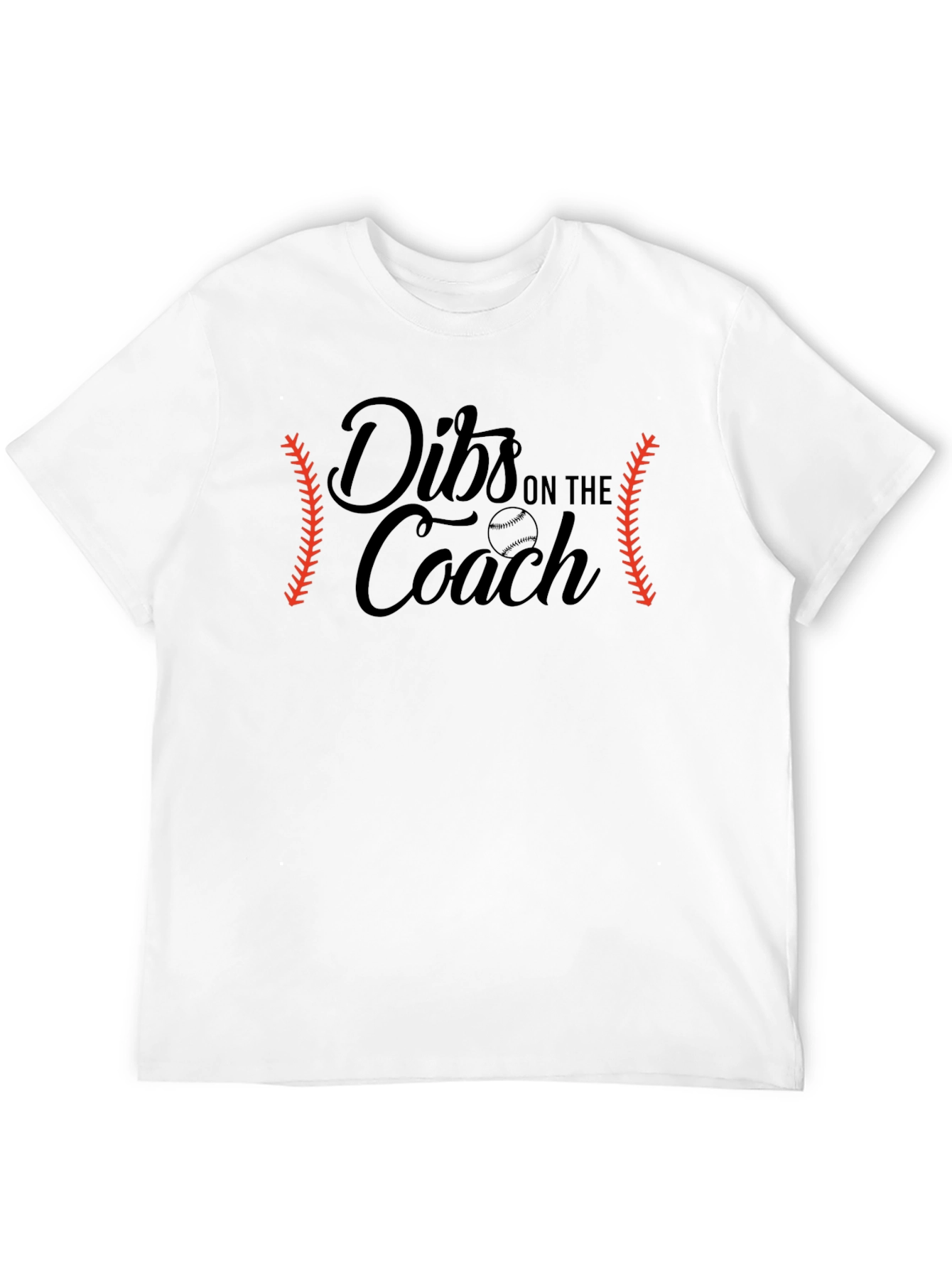Dibs on the Coach T-Shirt - Baseball Mom Tee