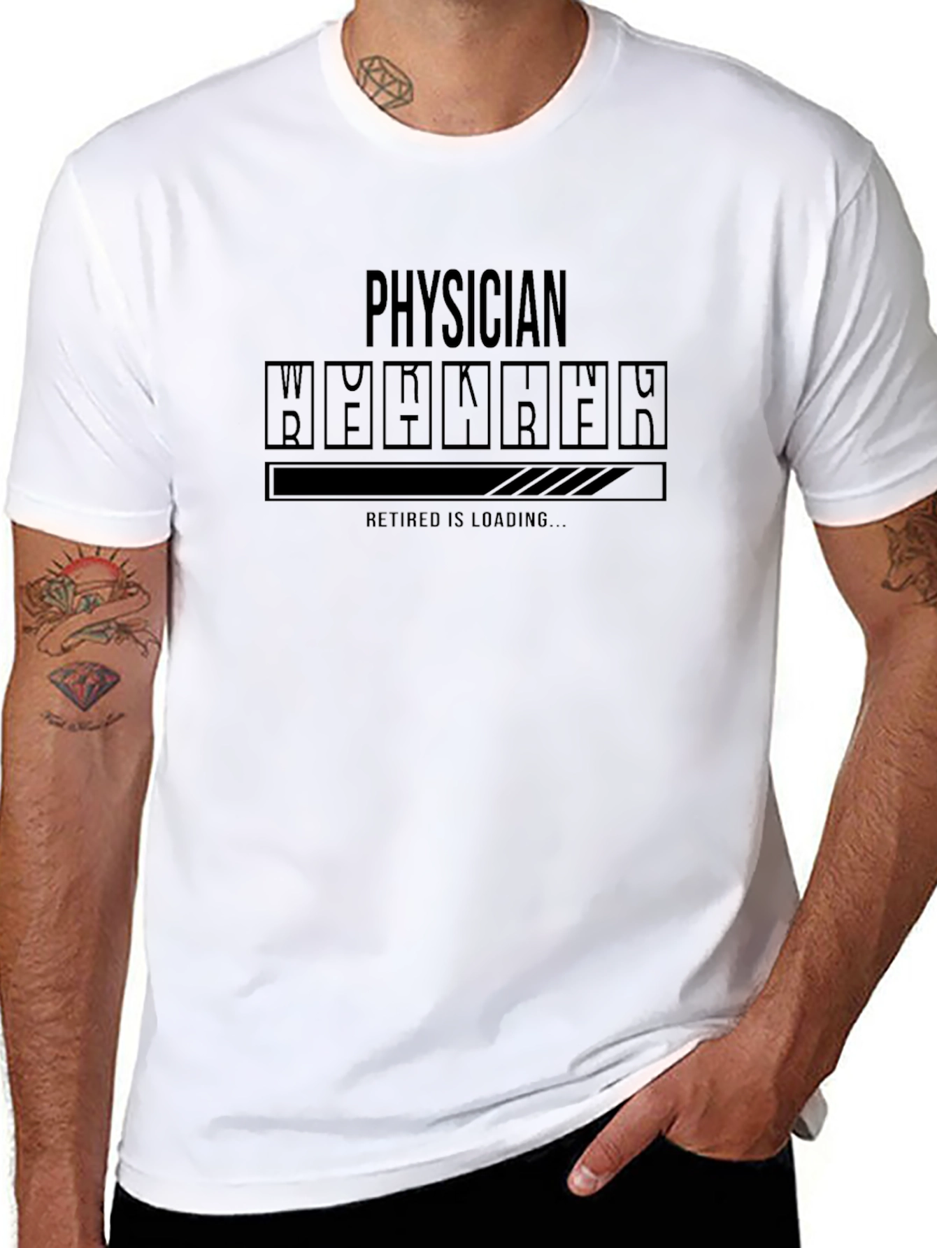 Physician Retirement Loading T-Shirt - Future Retiree Gift