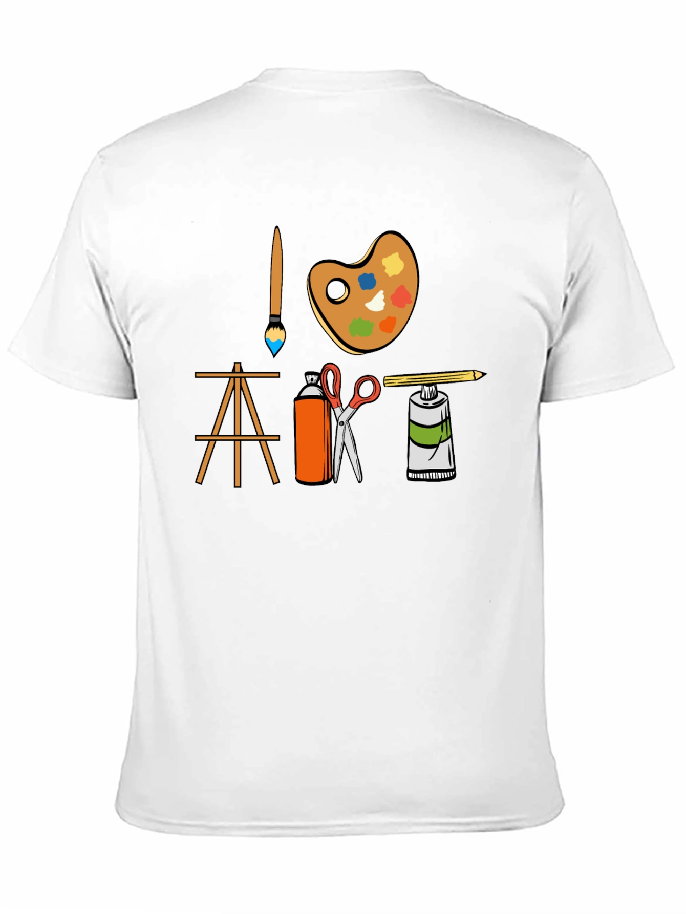 Artists Tools Graphic T-Shirt - Creative Arts Design