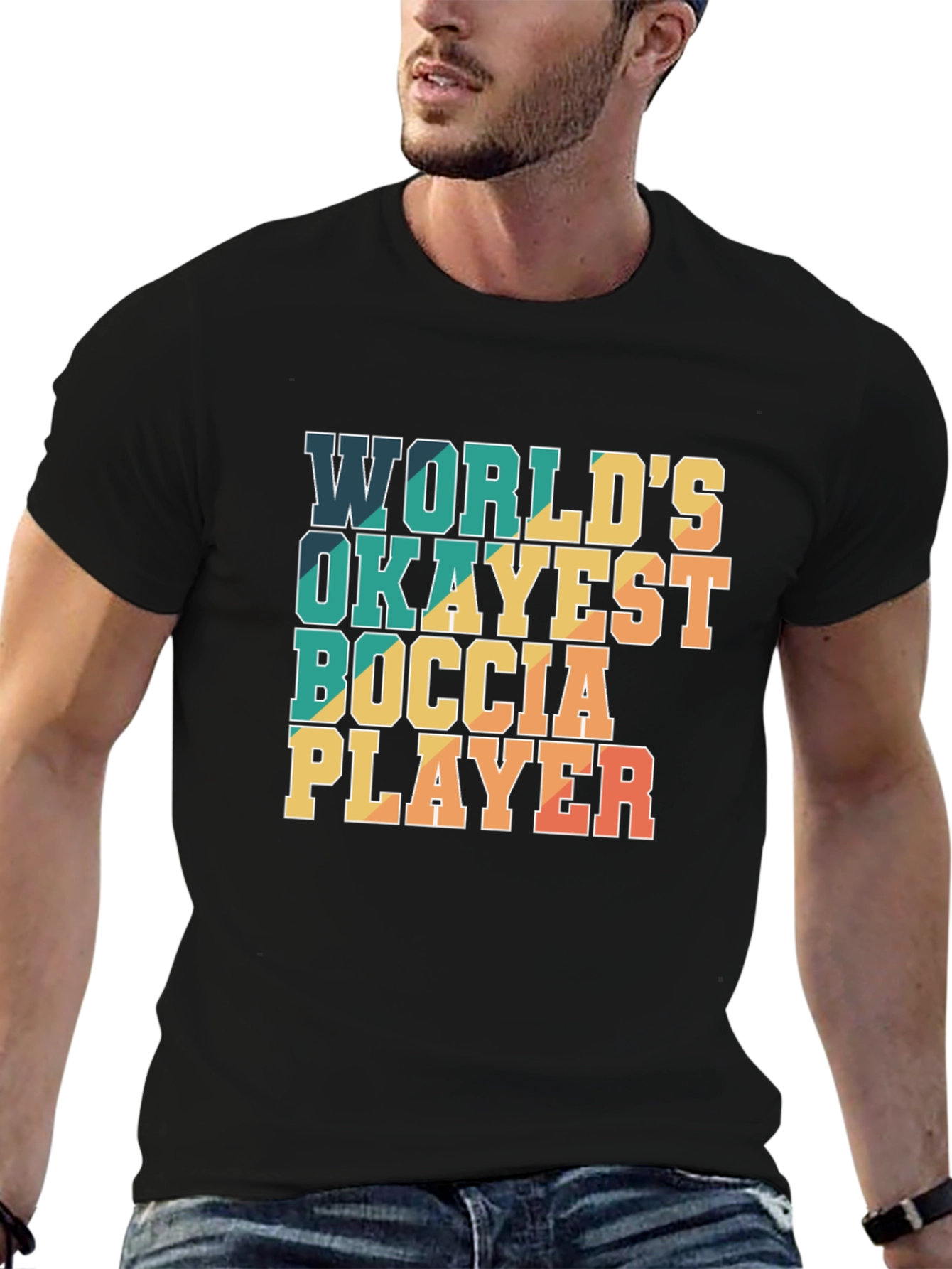 Worlds Okayest Boccia Player T-Shirt