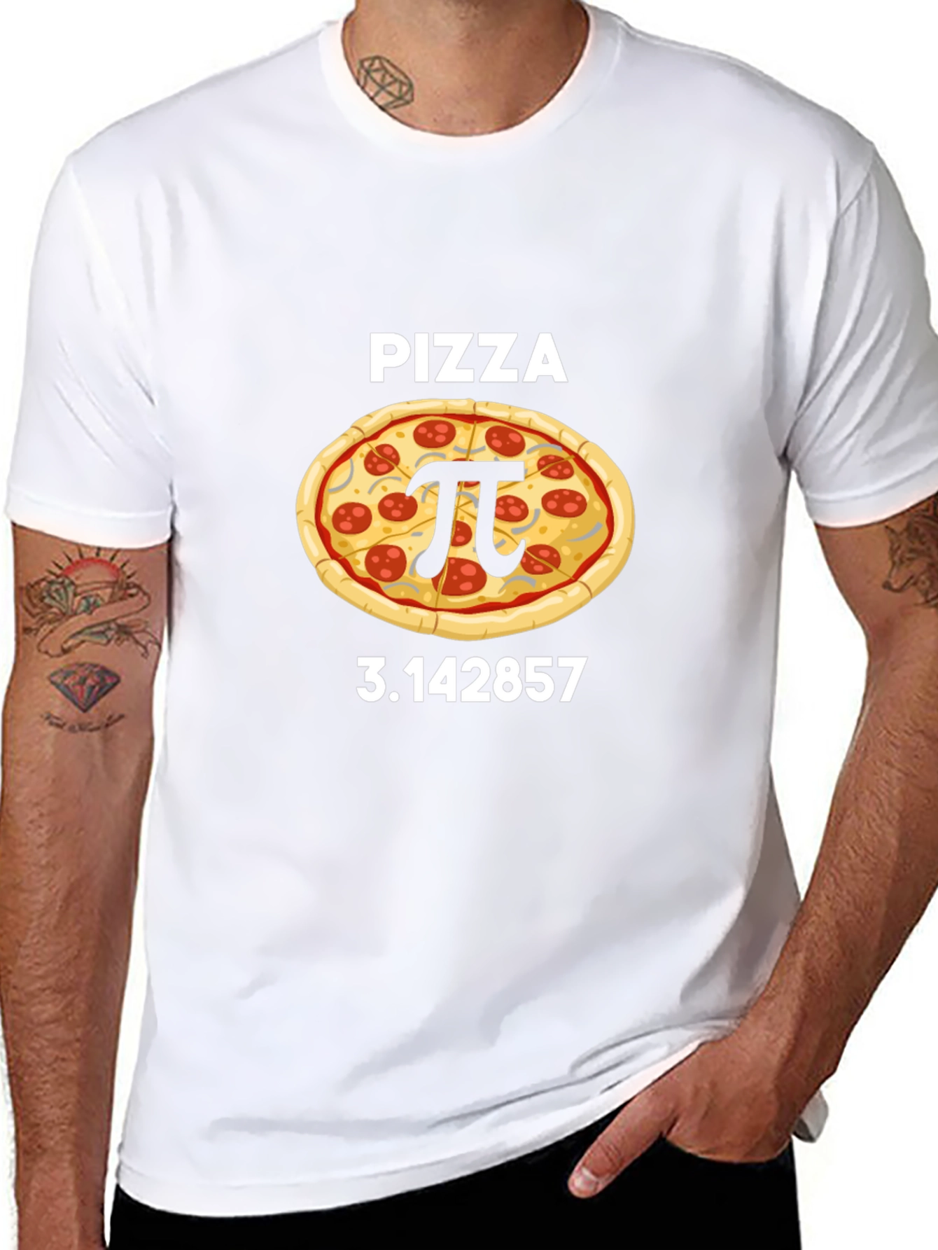 Pizza Pi Funny Math T-Shirt