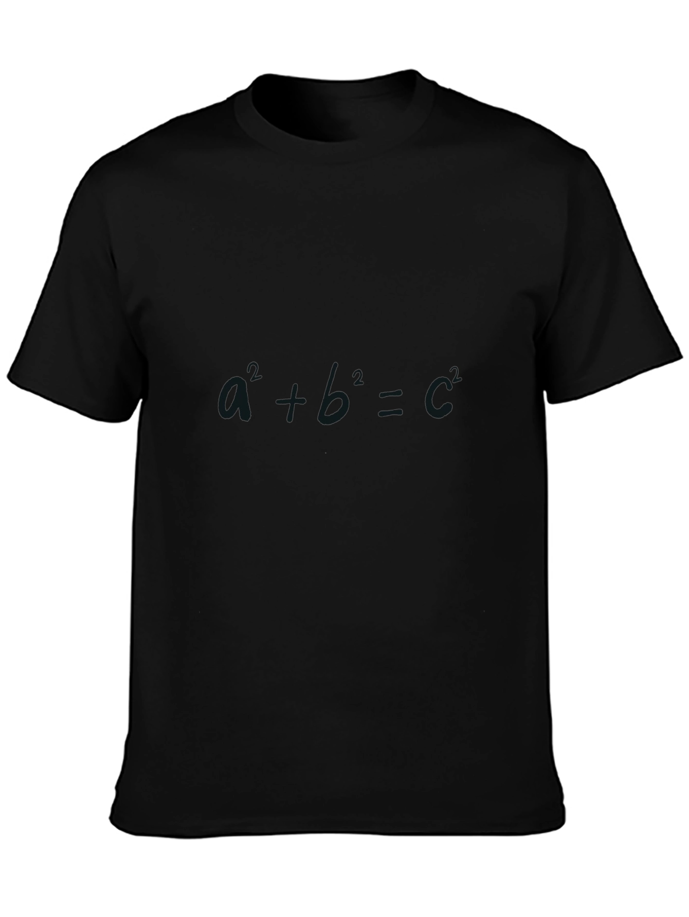 Math Formula Graphic Black T-Shirt