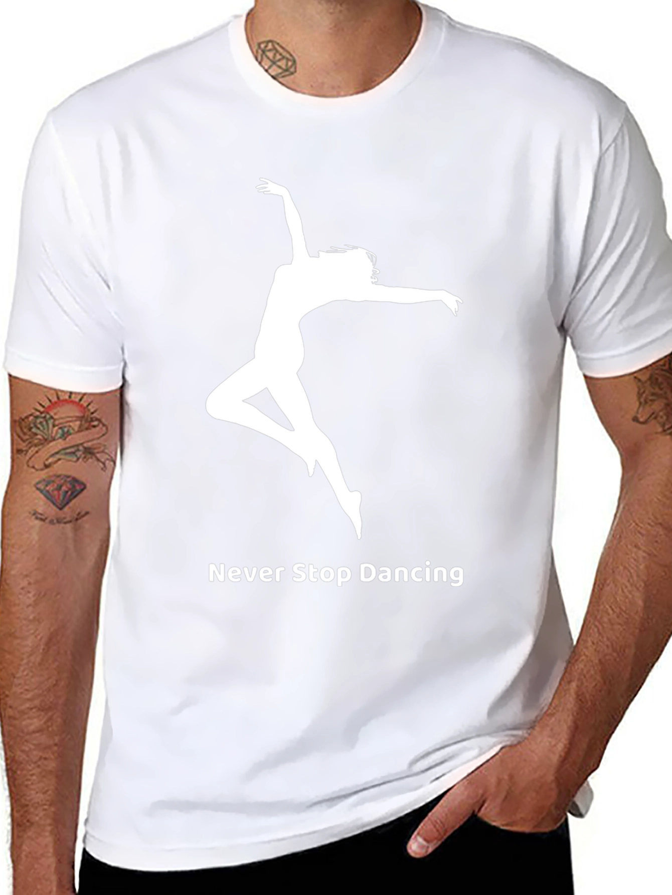 Never Stop Dancing Graphic Tee