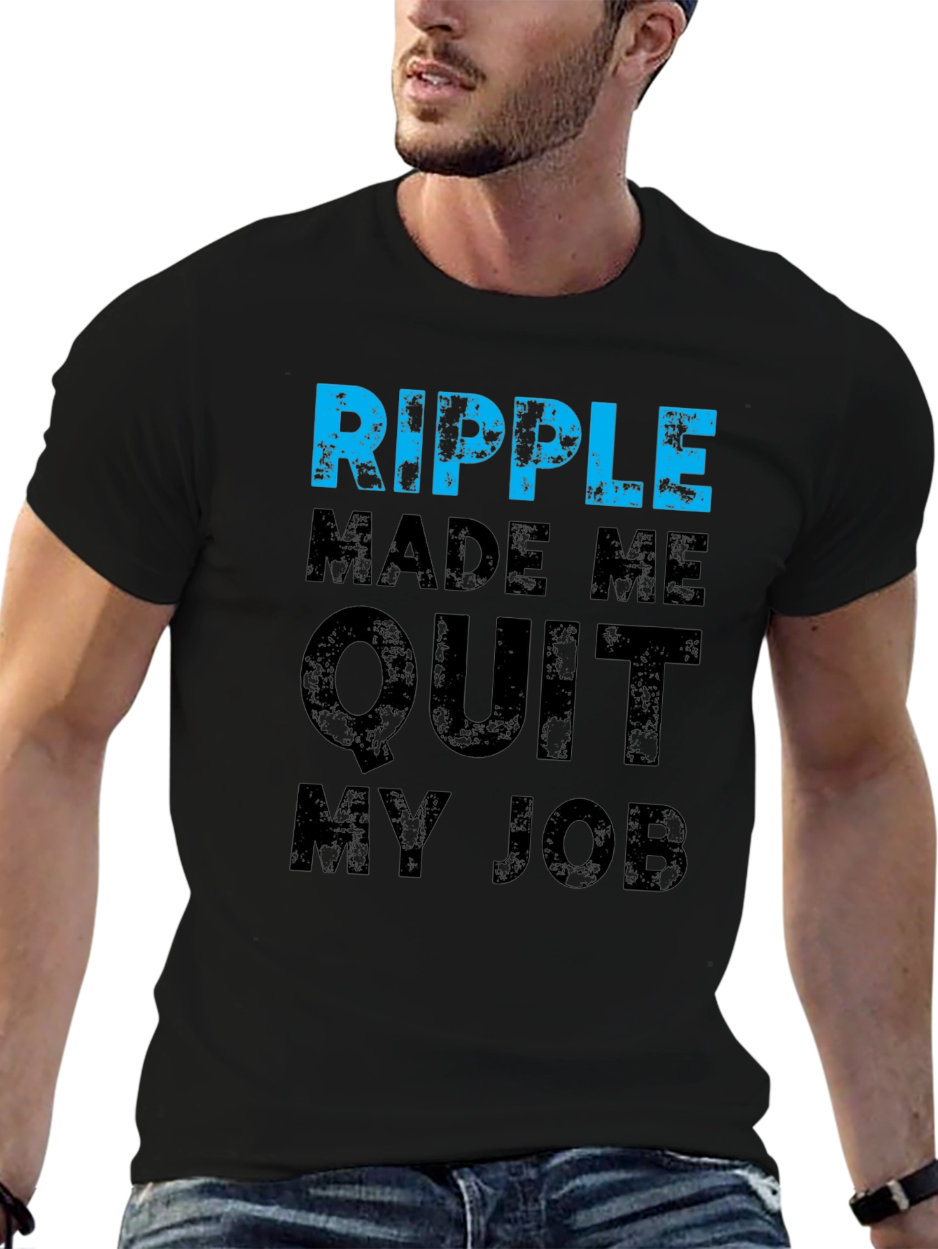 Ripple Made Me Quit My Job T-Shirt