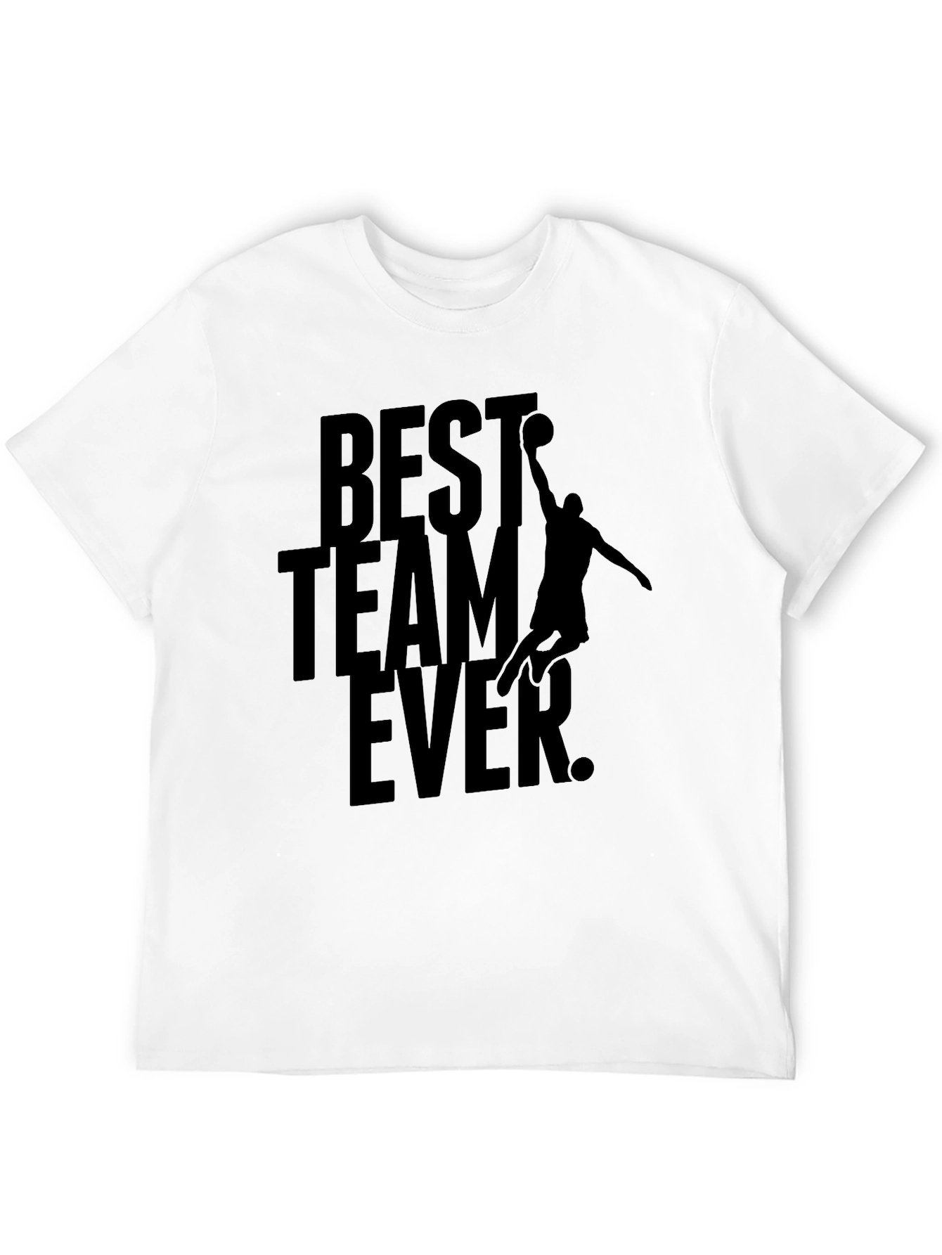 Best Team Ever Black Graphic Tee