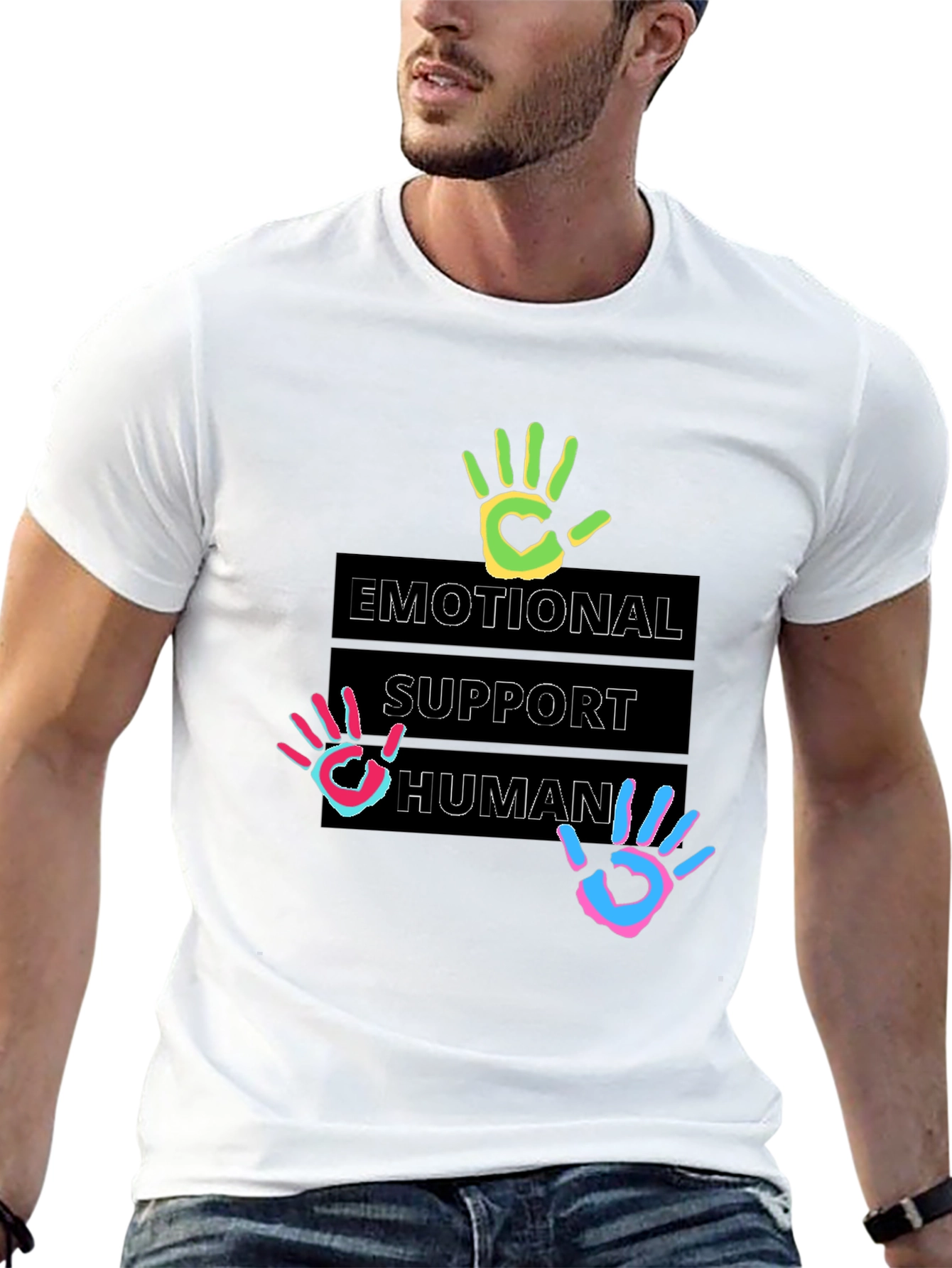 Emotional Support Human Graphic Tee