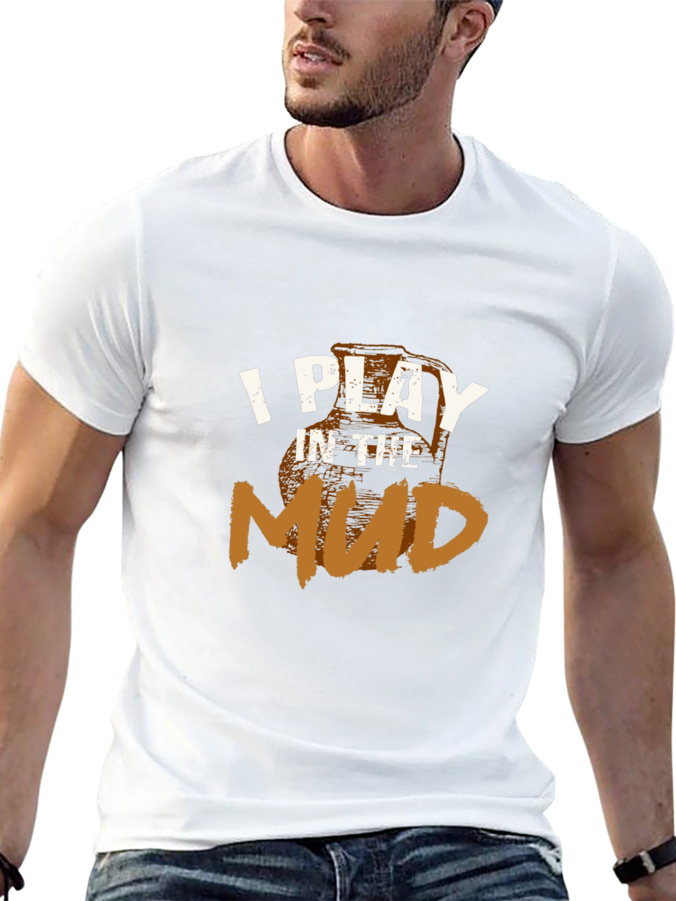 I Play in the Mud Graphic Tee