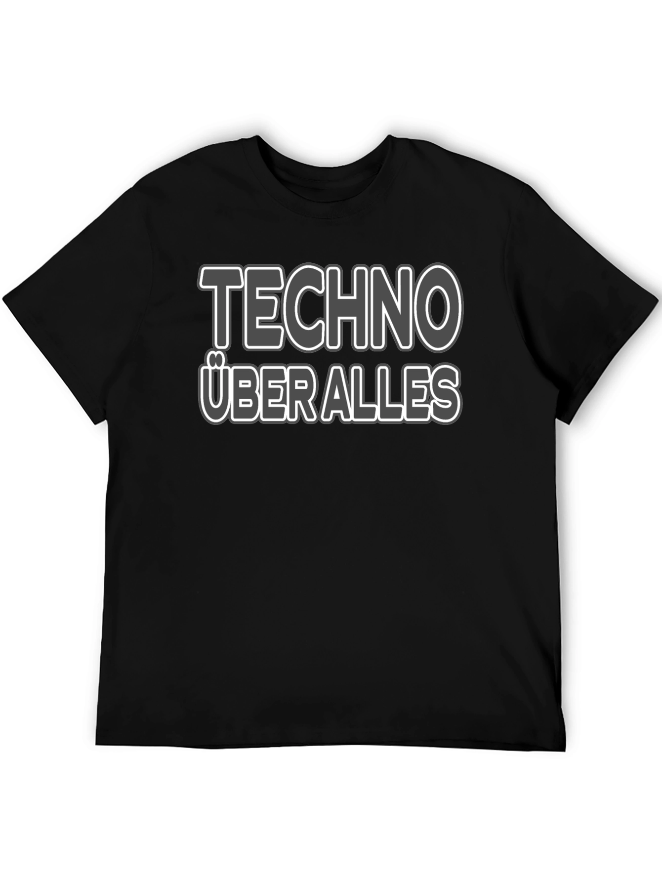 Techno Uber Alles T-Shirt - Stylish Graphic Tee