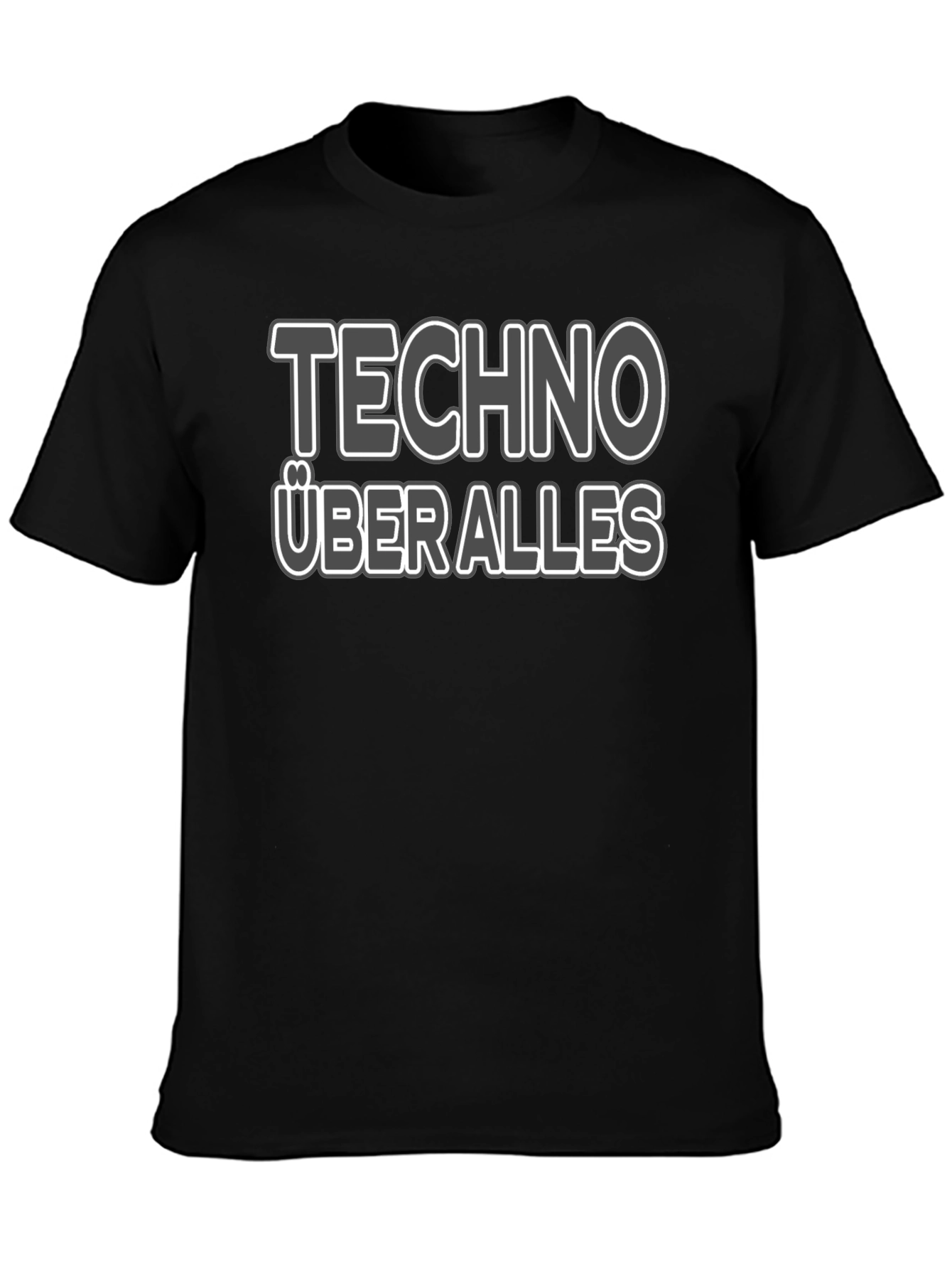 Techno Uber Alles T-Shirt - Stylish Graphic Tee
