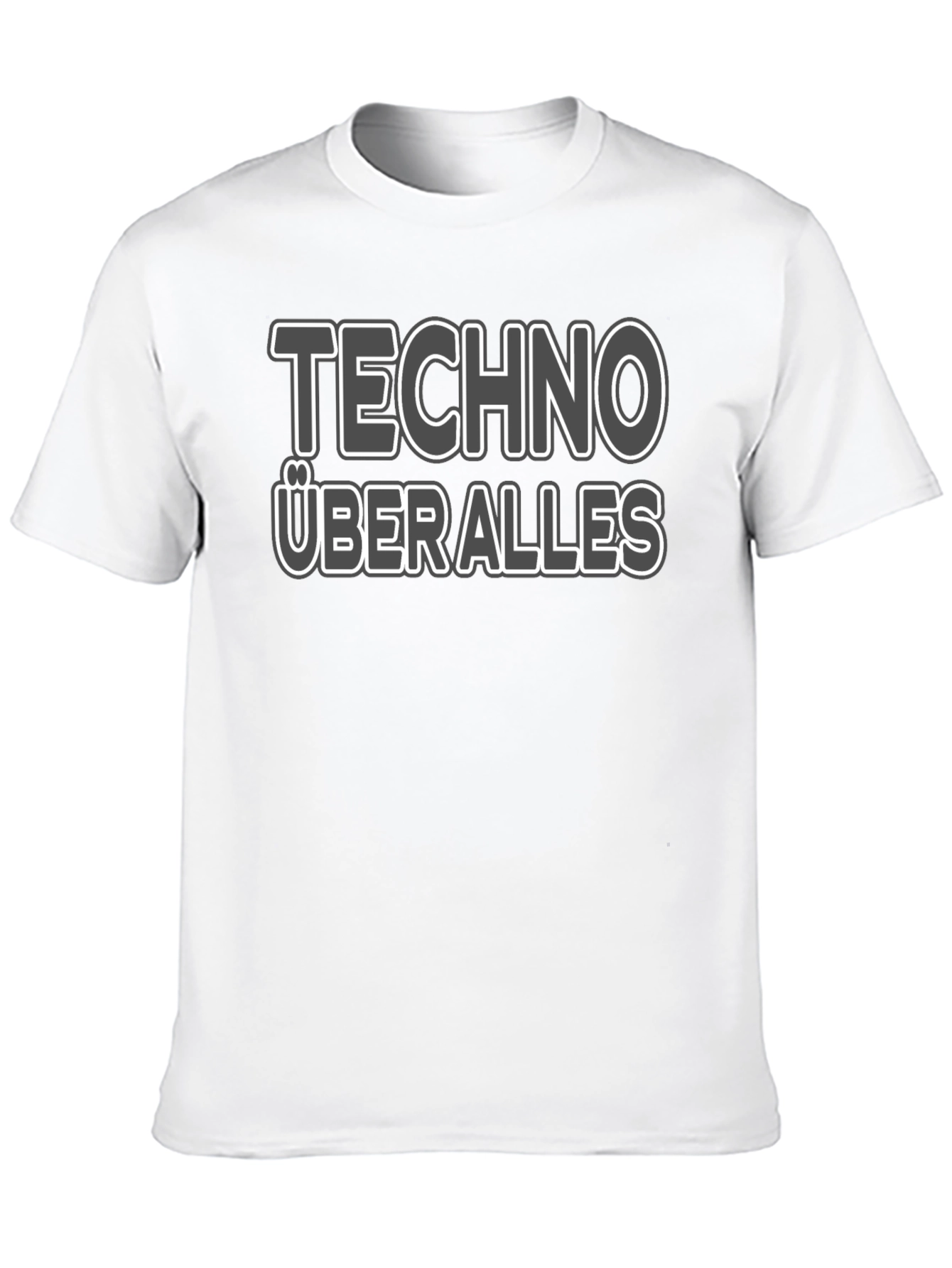Techno Uber Alles T-Shirt - Stylish Graphic Tee
