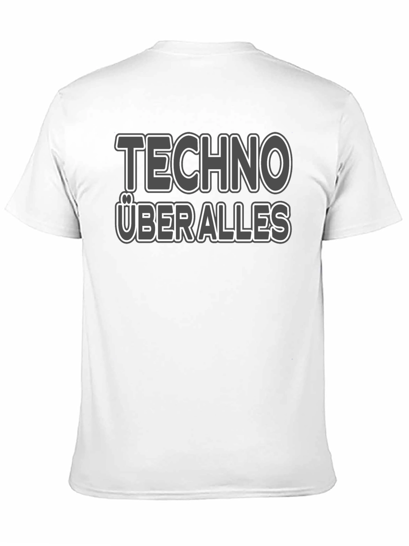Techno Uber Alles T-Shirt - Stylish Graphic Tee