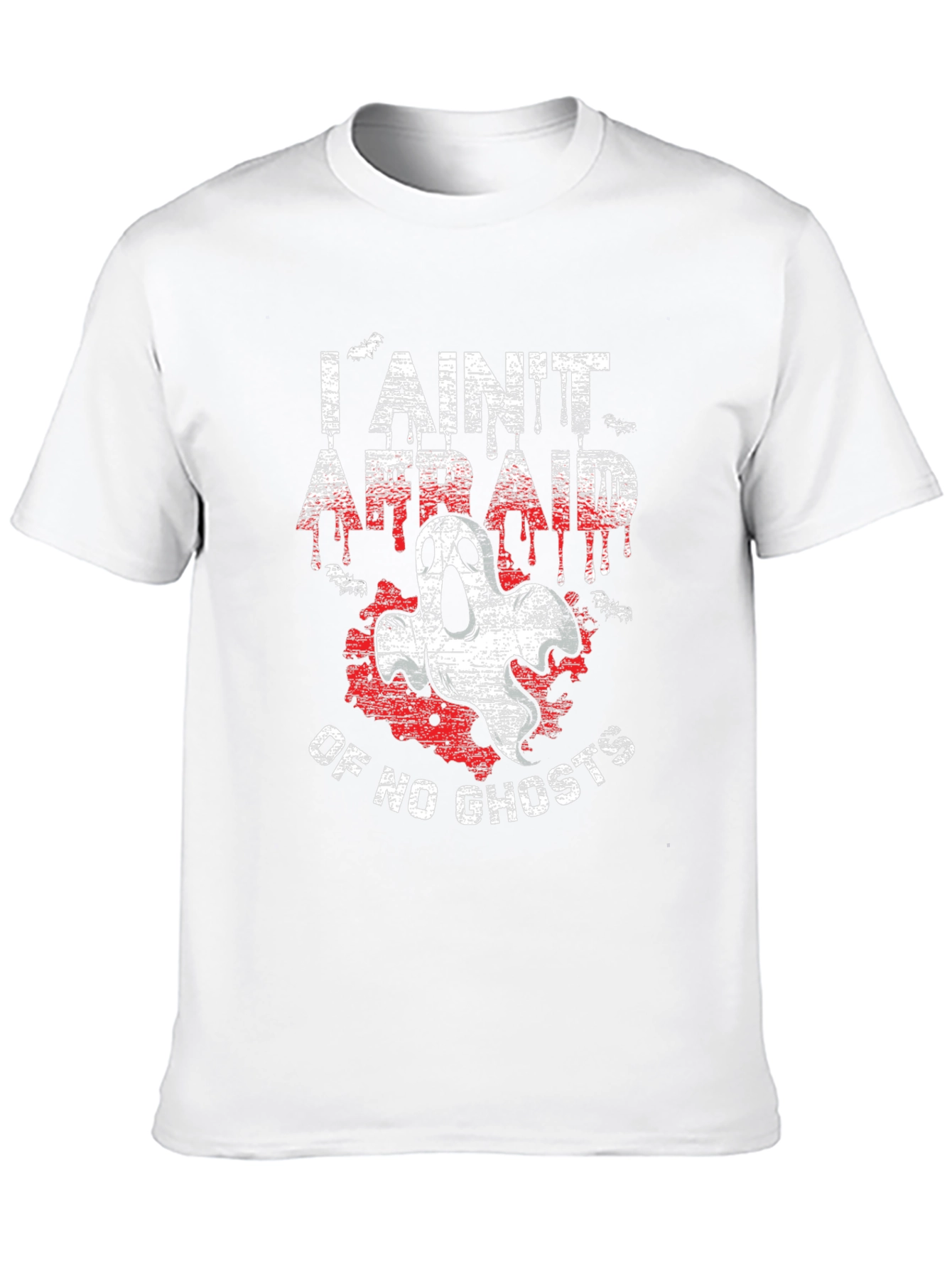 I Aint Afraid of No Ghosts Black T-Shirt