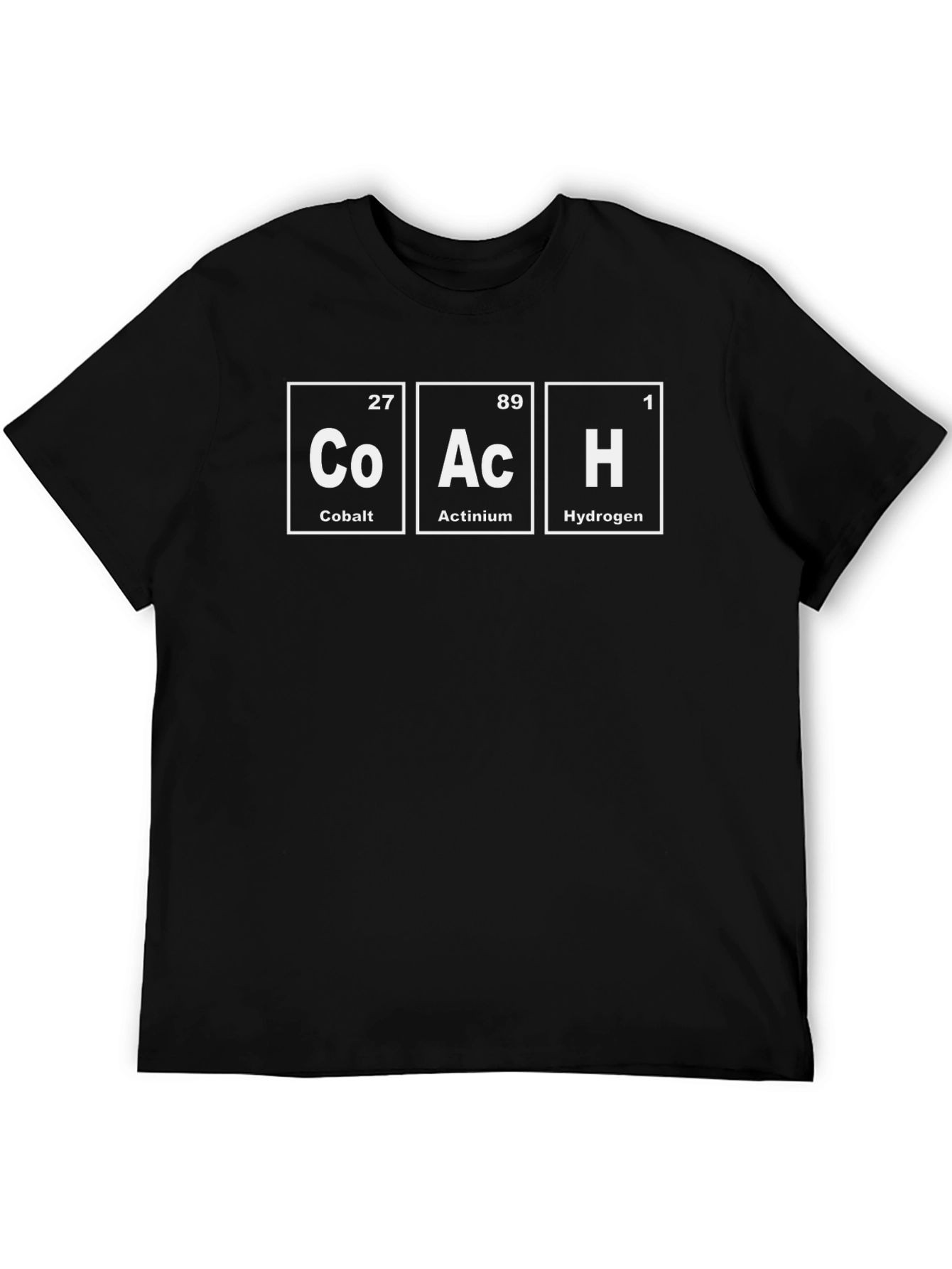Coach Periodic Table Funny T-Shirt