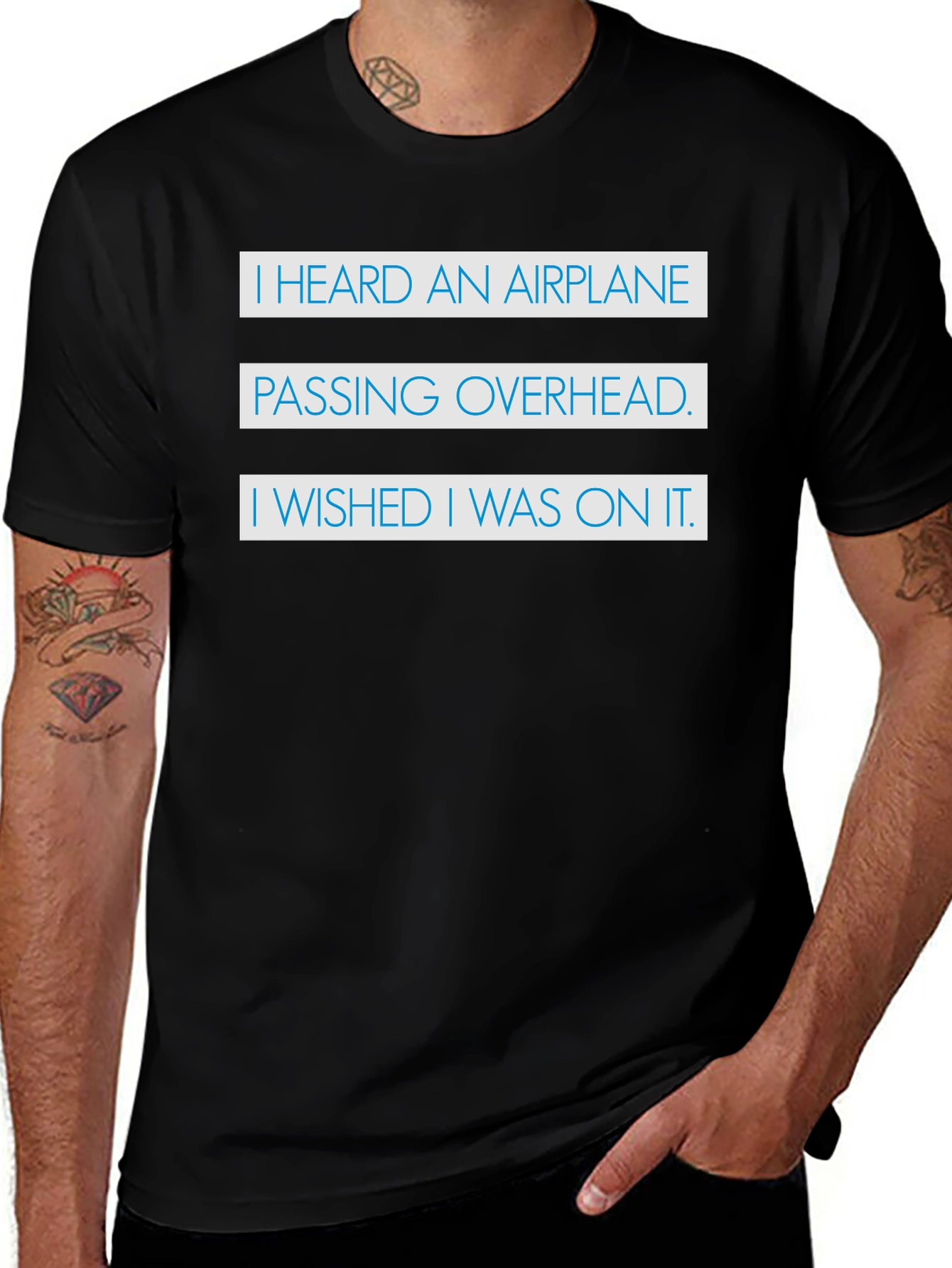 Airplane Wish T-Shirt - Aviation Dreamer Tee