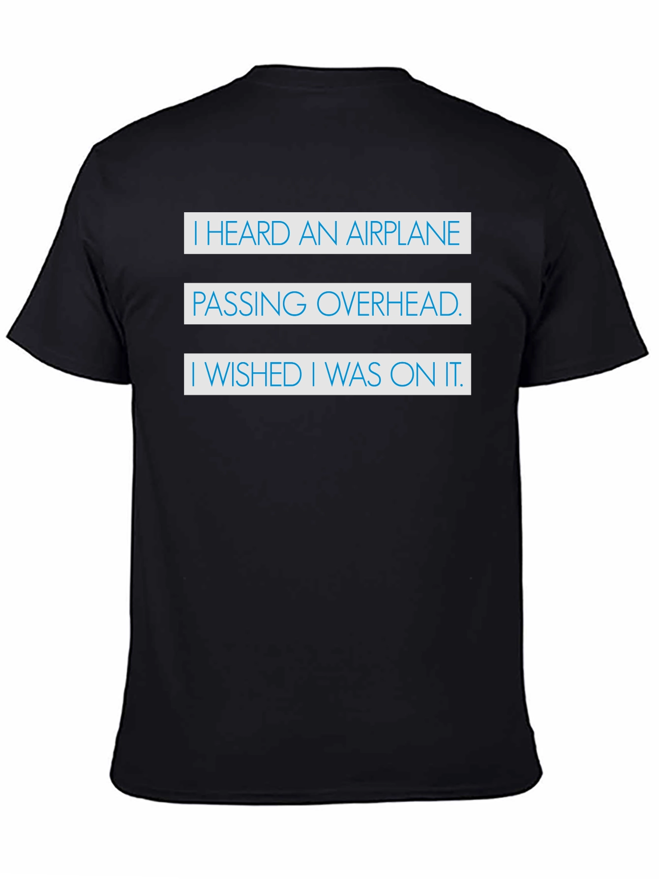 Airplane Wish T-Shirt - Aviation Dreamer Tee