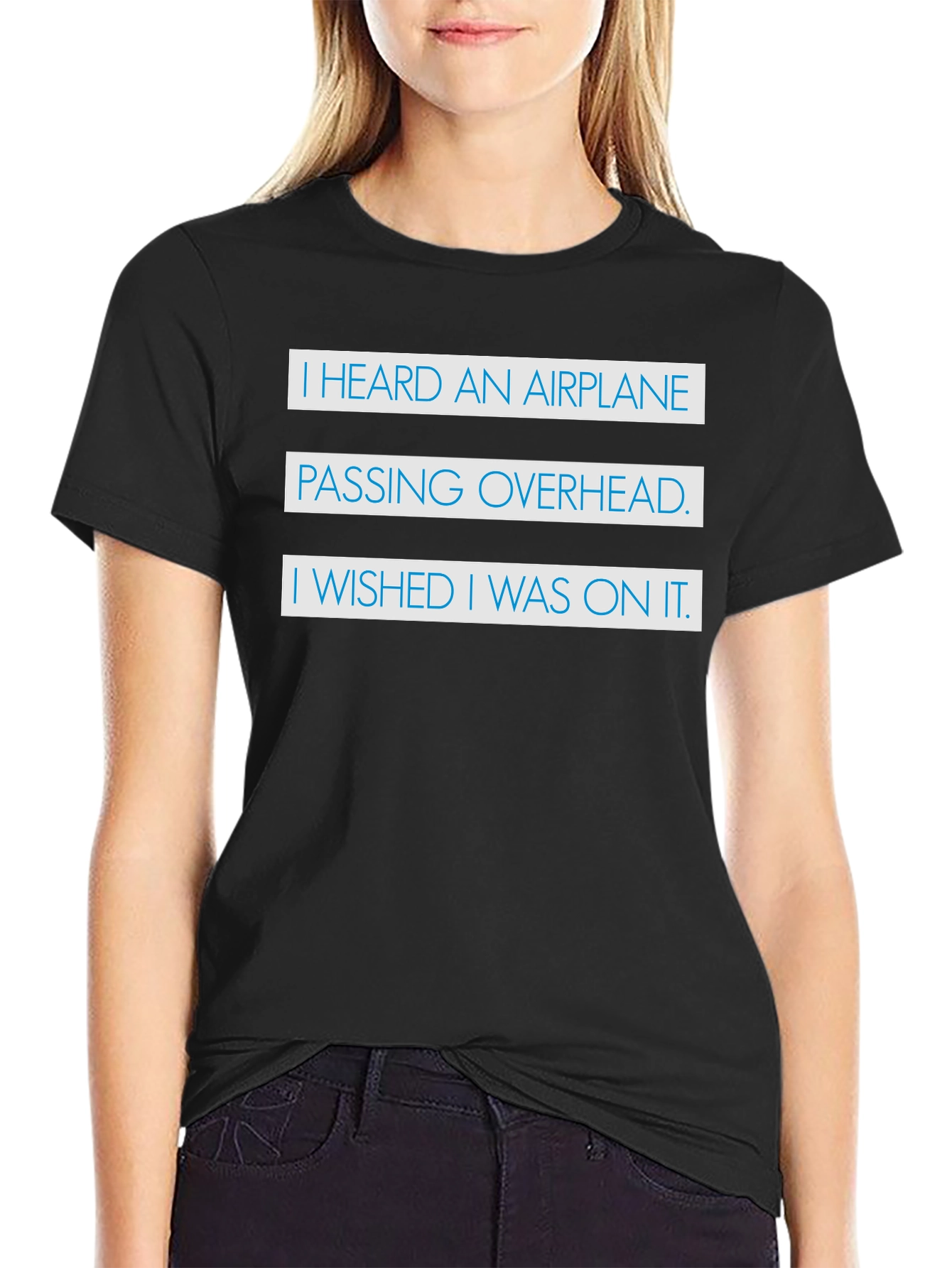 Airplane Wish T-Shirt - Aviation Dreamer Tee