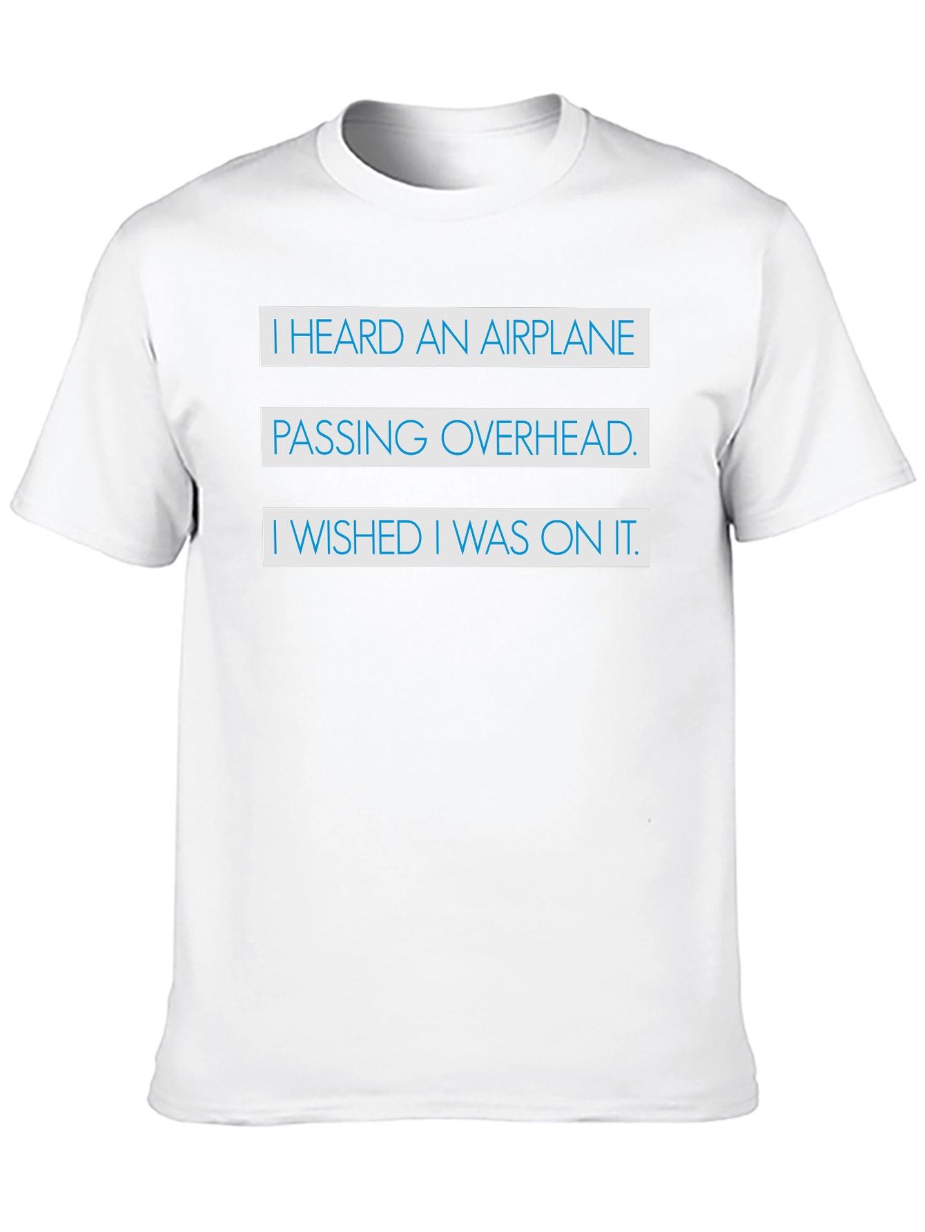 Airplane Wish T-Shirt - Aviation Dreamer Tee